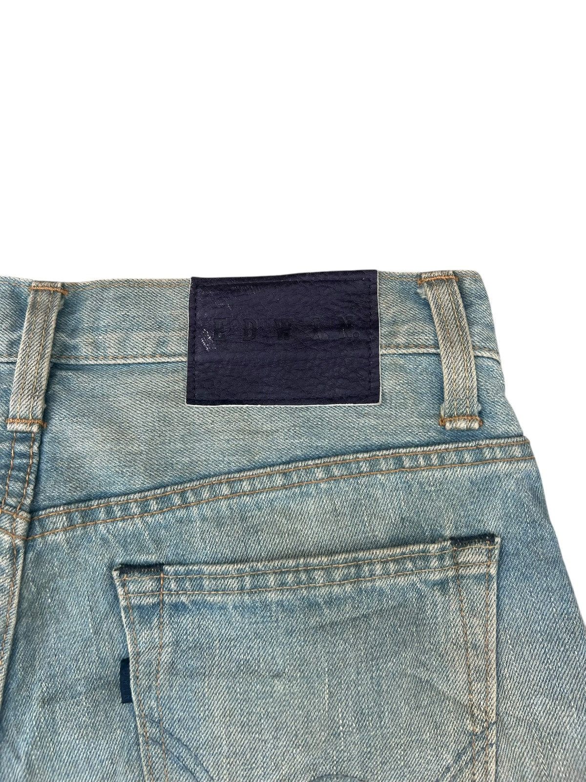 Edwin Edwin 503ST Blue Standard Dirty Mud Denim Selvedge Jeans Size US 29 - 19 Thumbnail