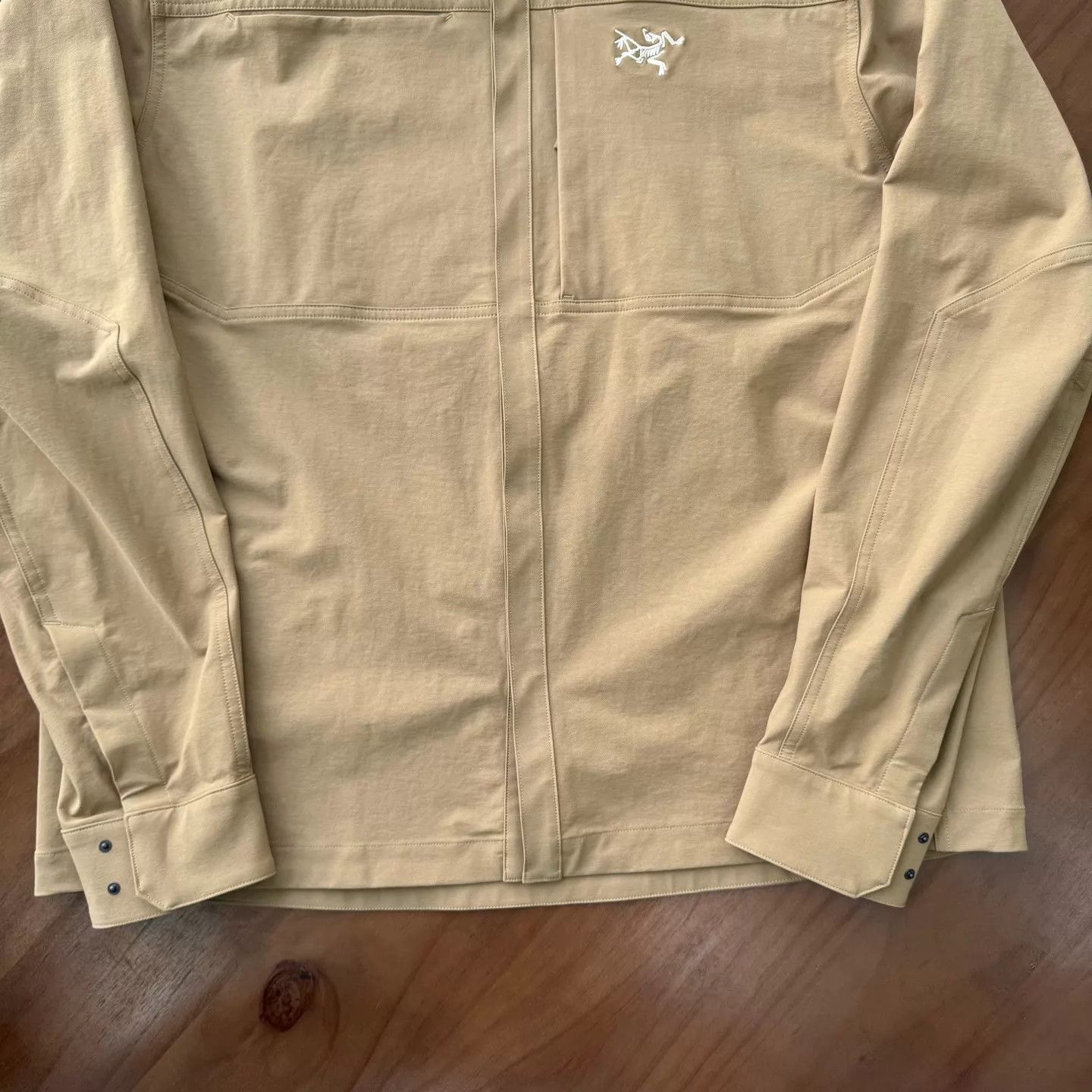 Arc'teryx Brown Long-Sleeve Button-Up Shirt. Size US L / EU 52-54 / 3 - 5 Thumbnail