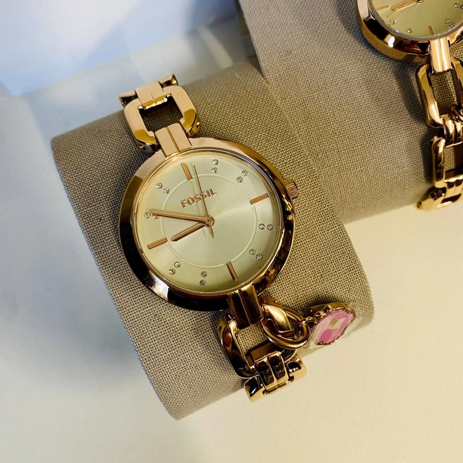 Fossil FOSSIL BQ3881SET Chronograph Rose Gold-Tone Alloy Watch Size ONE SIZE - 2 Thumbnail
