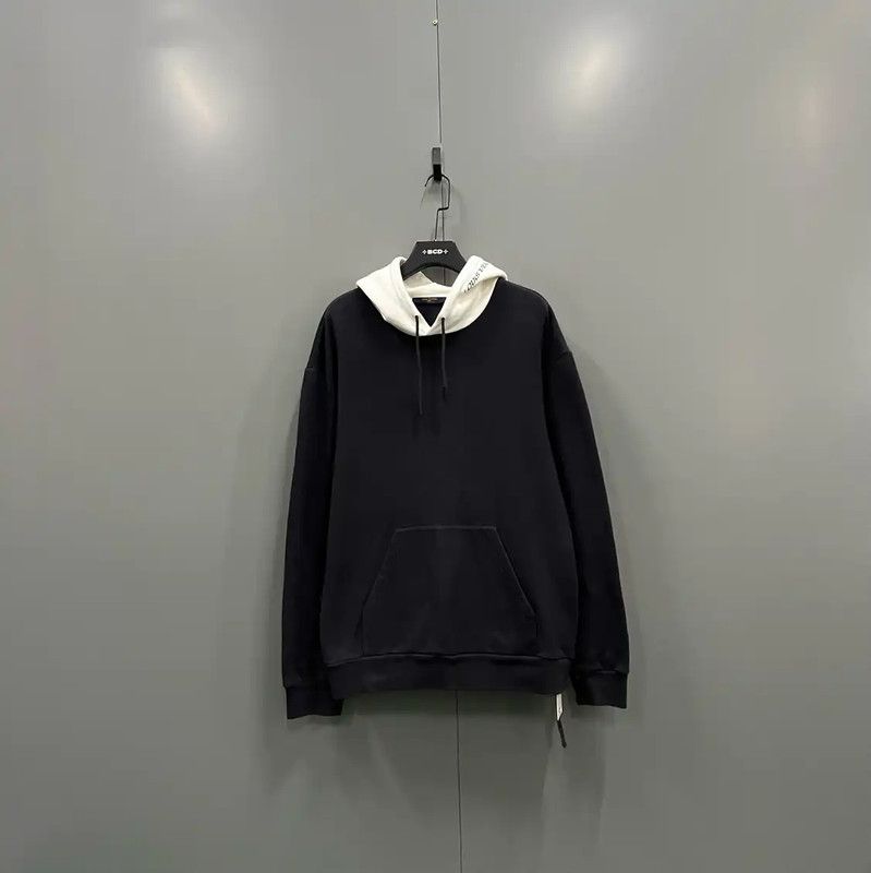 Louis Vuitton Black Cotton Long Sleeve Hoodie 0089