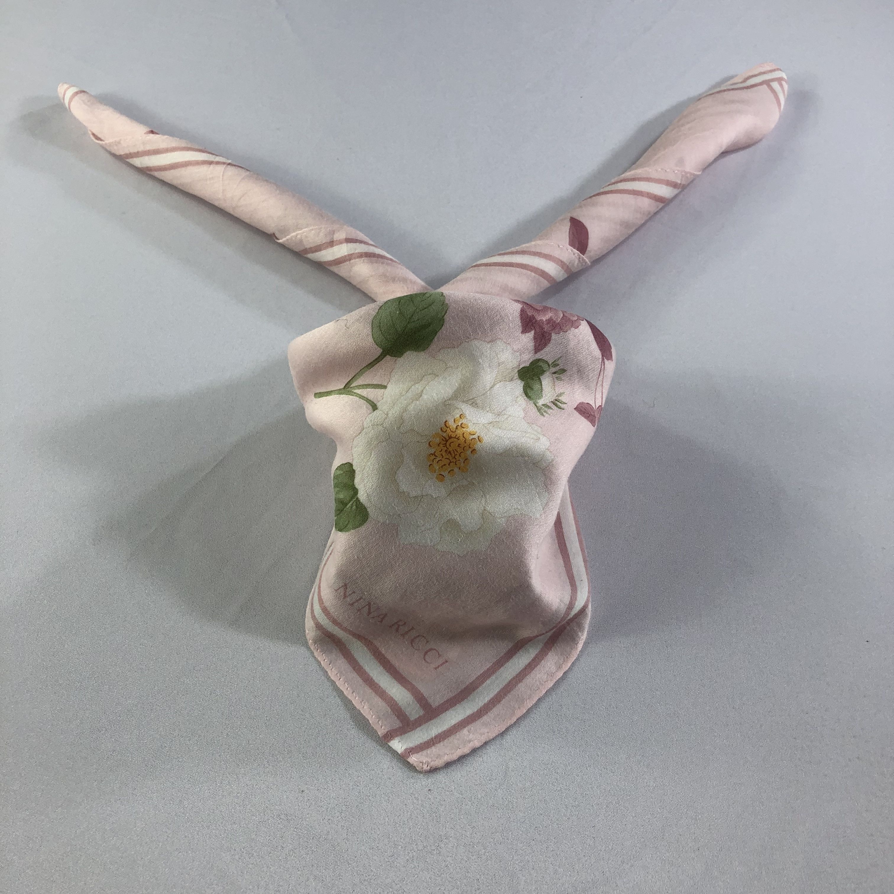 Nina Ricci Nina Ricci Handkerchief Neckerchief Bandana H1962 Size ONE SIZE - 2 Thumbnail