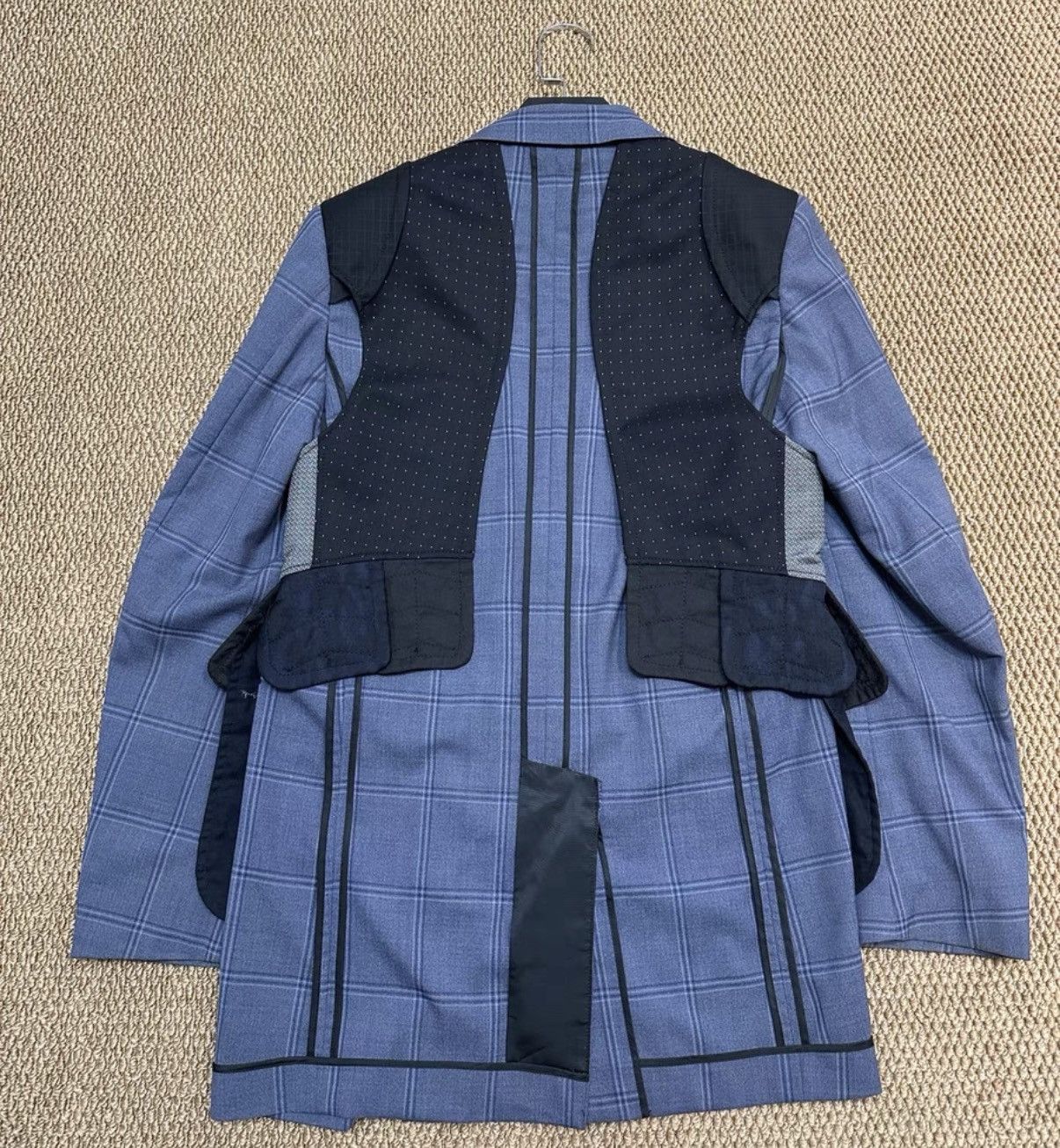 Comme des Garcons Homme Plus Comme des Garcons Homme Plus Multi-Material Jacket K23 Size US XS / EU 42 / 0 - 6 Thumbnail