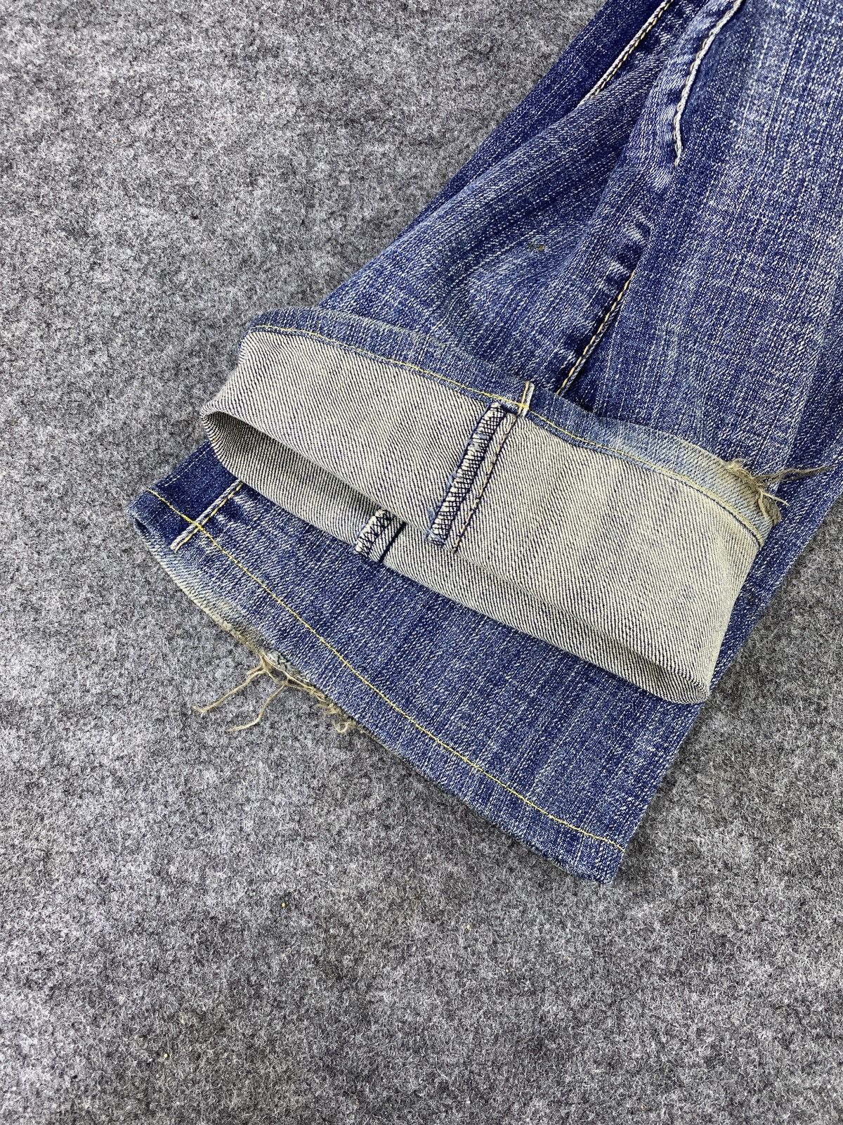 Japanese Brand × Jean OO La - La Sasson Blue Wash Flare Jeans - J998 Size 27" / US 4 / IT 40 - 12 Thumbnail