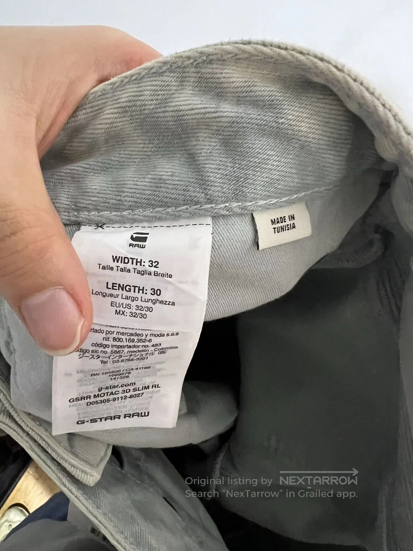 G-Star G Star Raw Aitor Throup Denim Pants. Size US 32 / EU 48 - 9 Thumbnail
