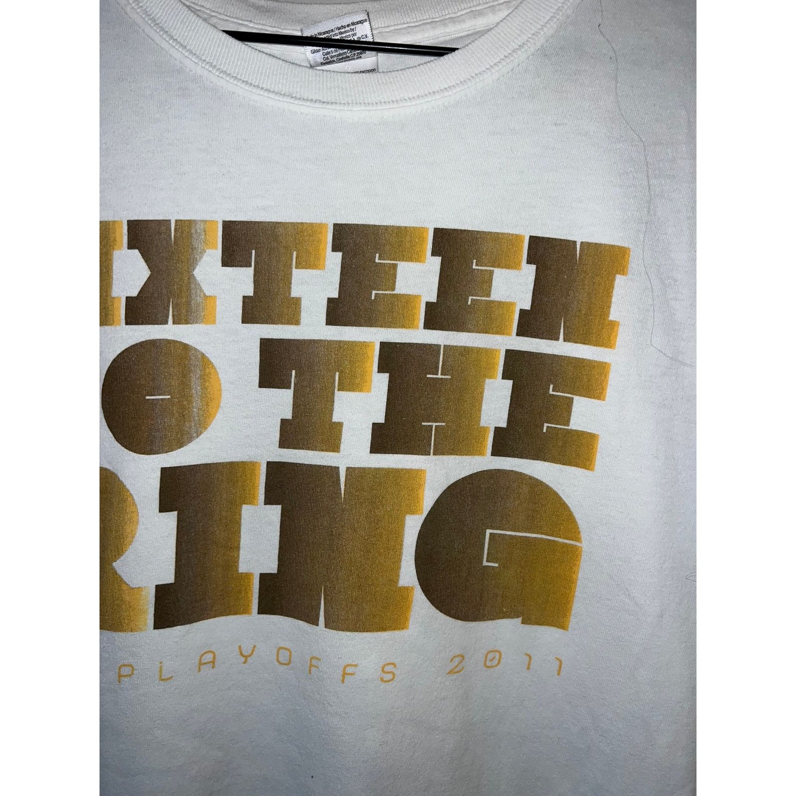 Gildan NBA Basketball Playoffs Shirt Sixteen to The Ring Tee XL Size US XL / EU 56 / 4 - 3 Thumbnail