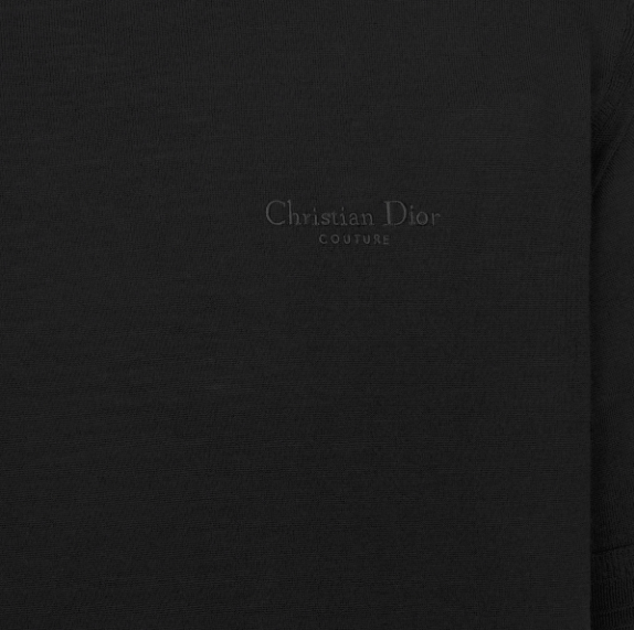 Dior o1w1db11025 493M60 Christian Dior Couture T-Shirt in Black Size US L / EU 52-54 / 3 - 3 Thumbnail
