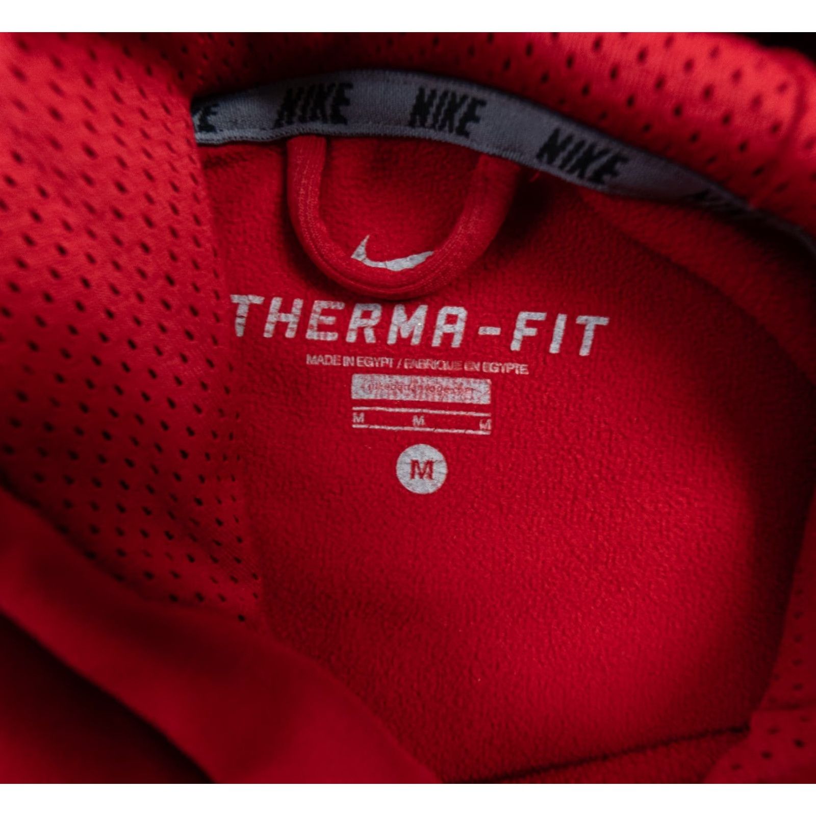 Nike Nike Sweatshirt Mens Medium Red Hoodie Pullover Therma Fit Sweater Swoosh Adult Size US M / EU 48-50 / 2 - 7 Thumbnail