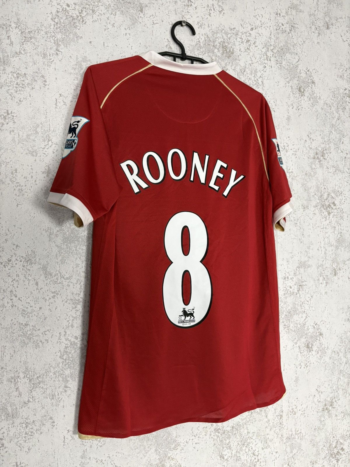 Nike Manchester United 2006/07 Wayne Rooney #8 Home Jersey NIKE Size US L / EU 52-54 / 3 - 3 Thumbnail