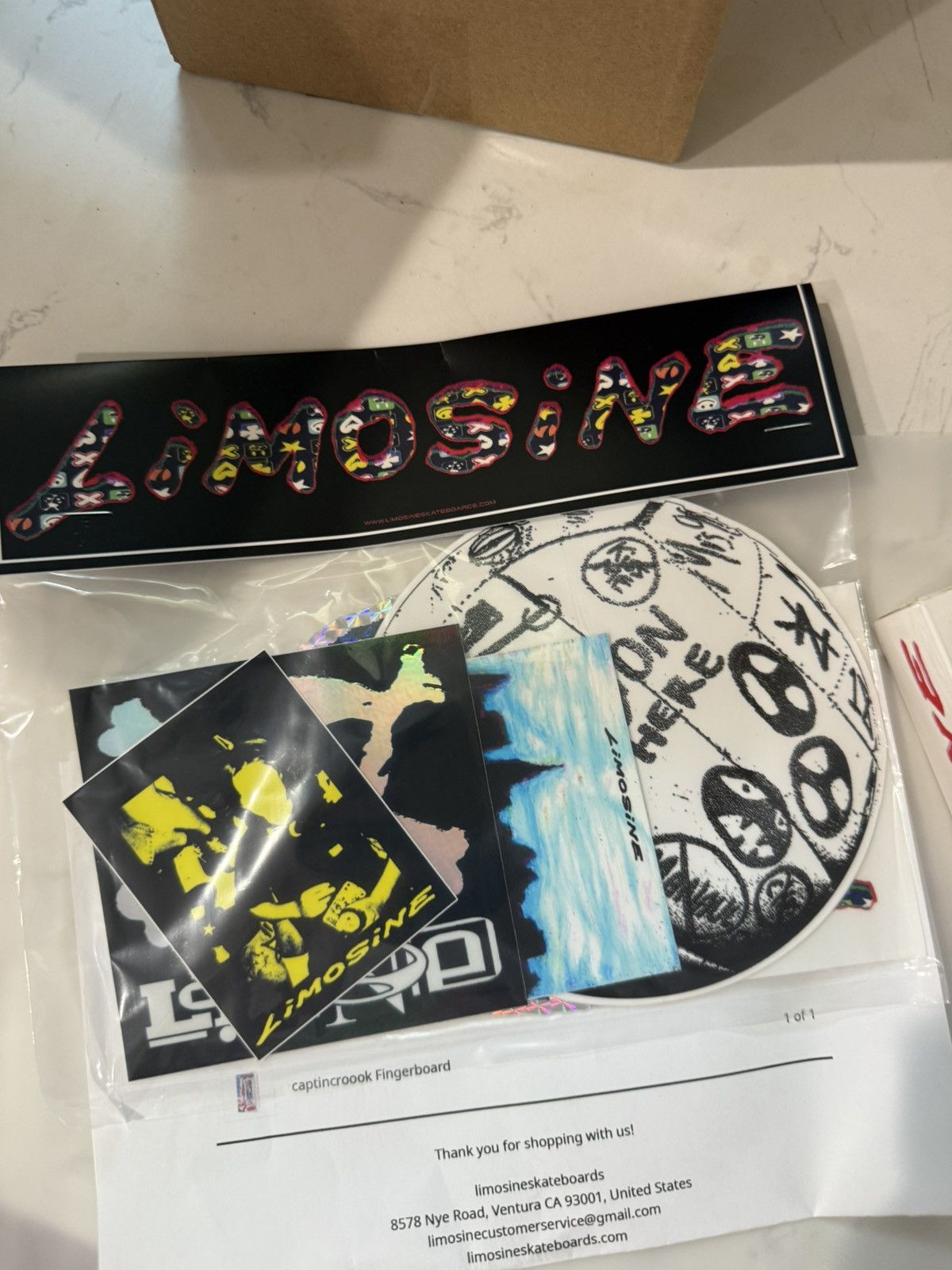 Matty Boy Matty Boy x Limosine CaptinCroook Fingerboard Size ONE SIZE - 5 Thumbnail
