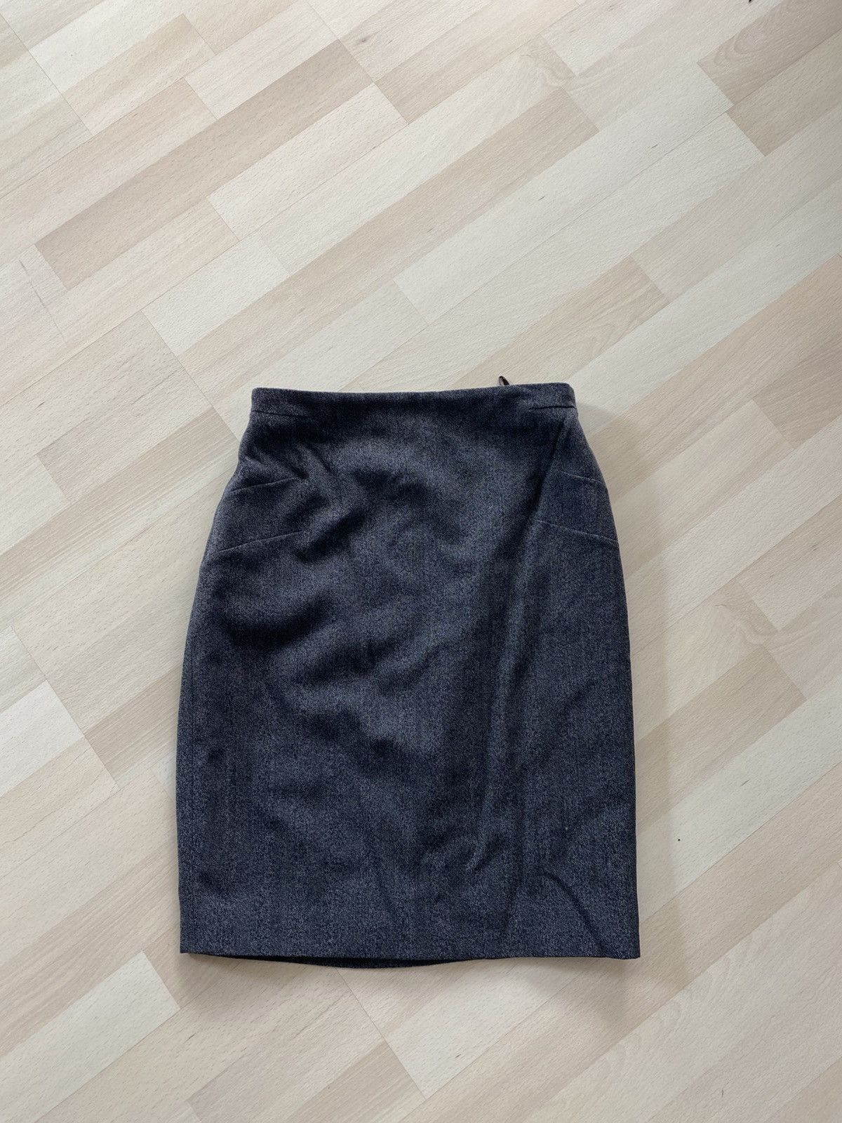 Jil Sander Vintage 90s Jil Sander Midi Skirt Size 26" / US 2 / IT 38 - 1 Thumbnail