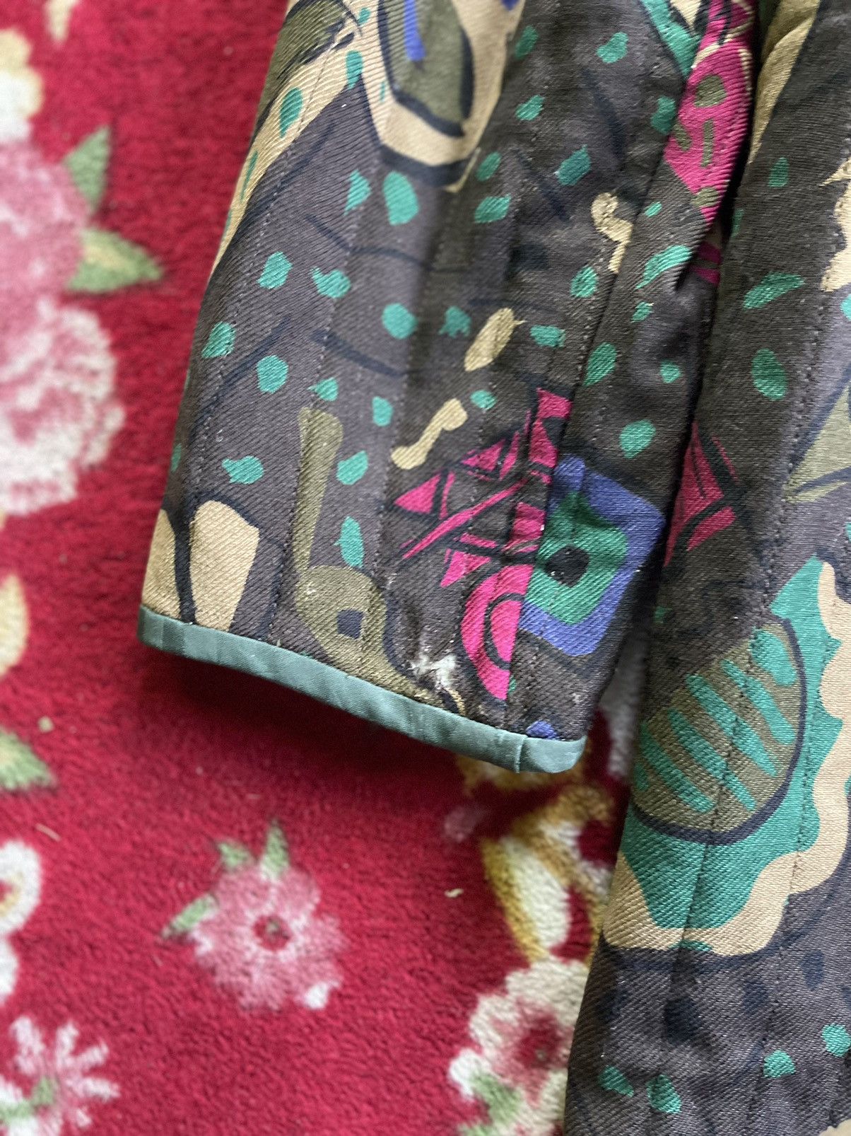 Designer × Louis Feraud Louis Feraud Paris All Overprint Jacket Size S / US 4 / IT 40 - 7 Thumbnail