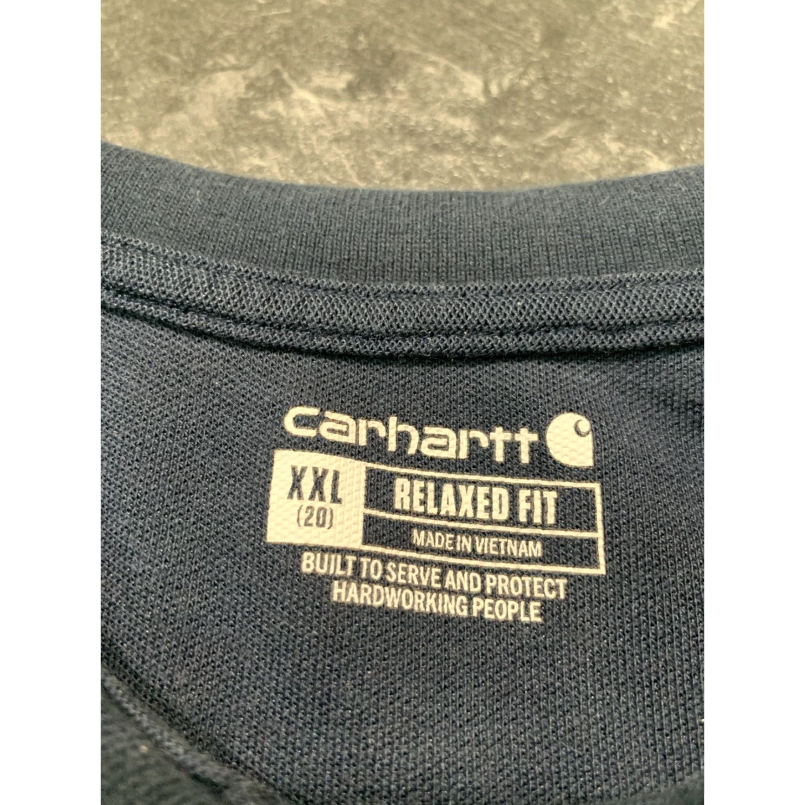 Carhartt Carhartt Women's Polo Shirt Short Sleeve Cotton Casual Top 2XL Navy Blue Summer Size XXL / US 16-18 / IT 52-54 - 5 Thumbnail