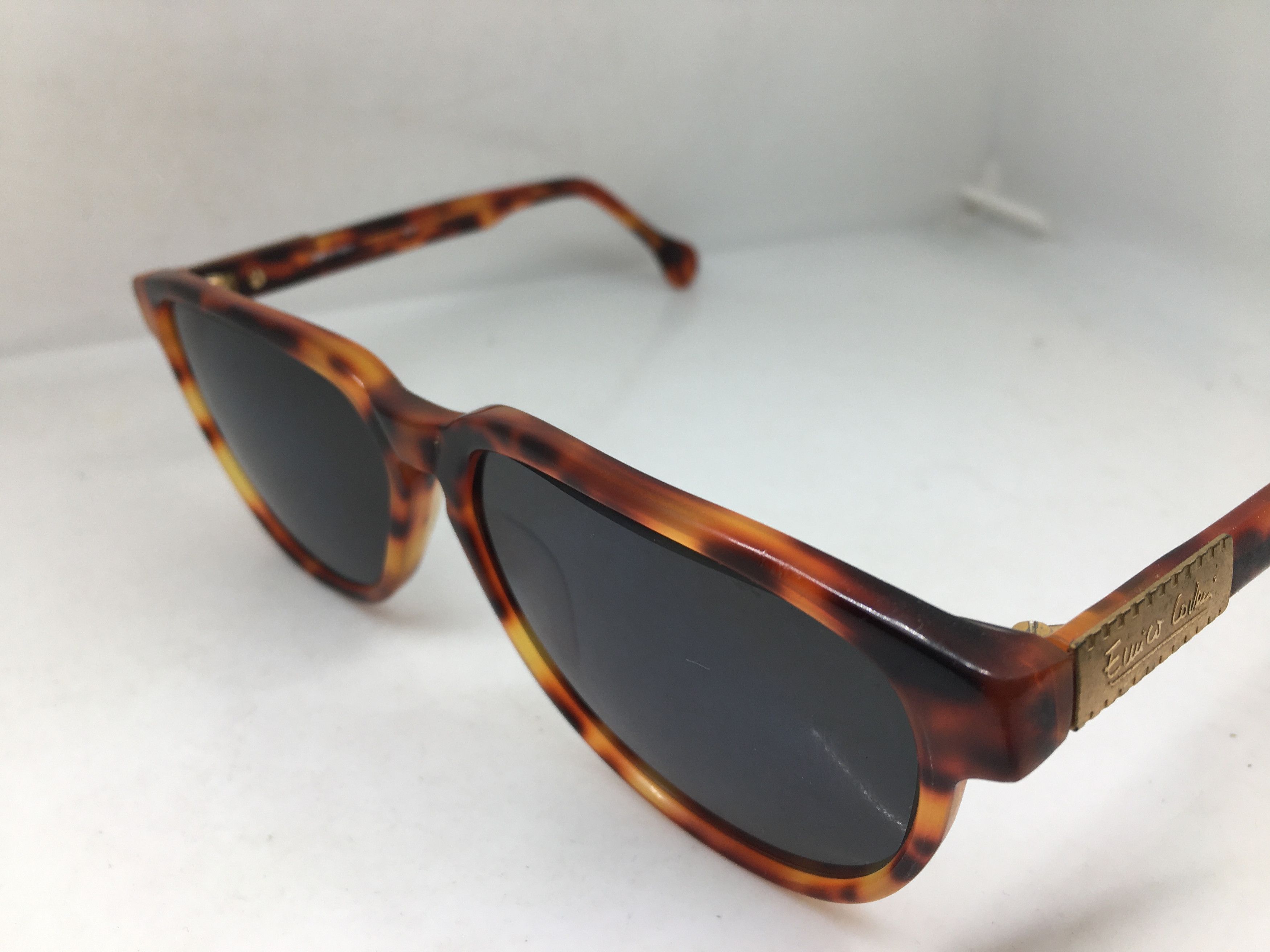 Vintage Vintage Ewics Cojeu Tortoise Aristocratic Sunglasses Frame Size ONE SIZE - 3 Thumbnail