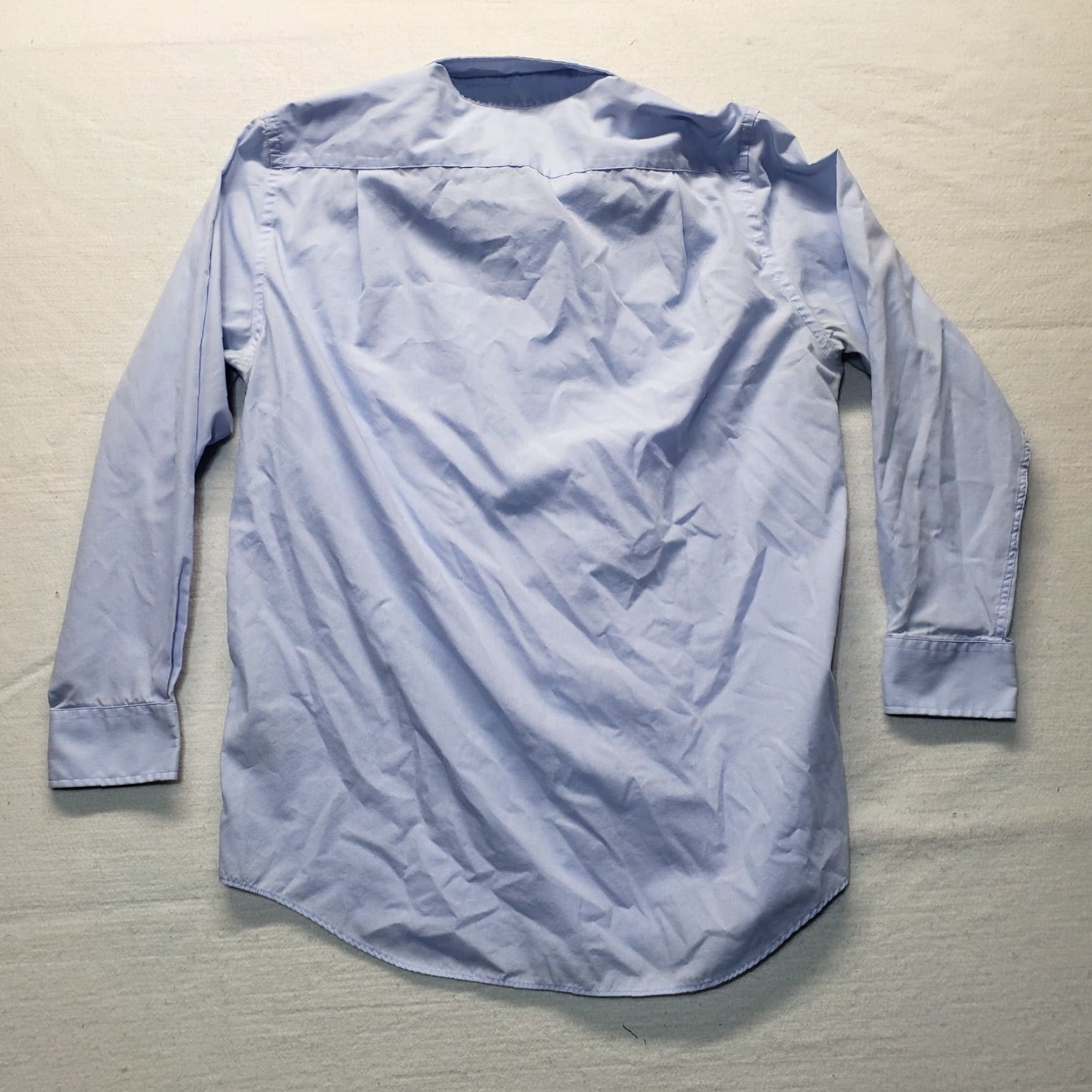Croft & Barrow Croft & Barrow Solid Blue Short Sleeve Button Shirt Classic Fit Adult Men's 16 Shirt Blue 16 Croft & Barrow Men Button-Up Short Sleeve Size US L / EU 52-54 / 3 - 7 Thumbnail