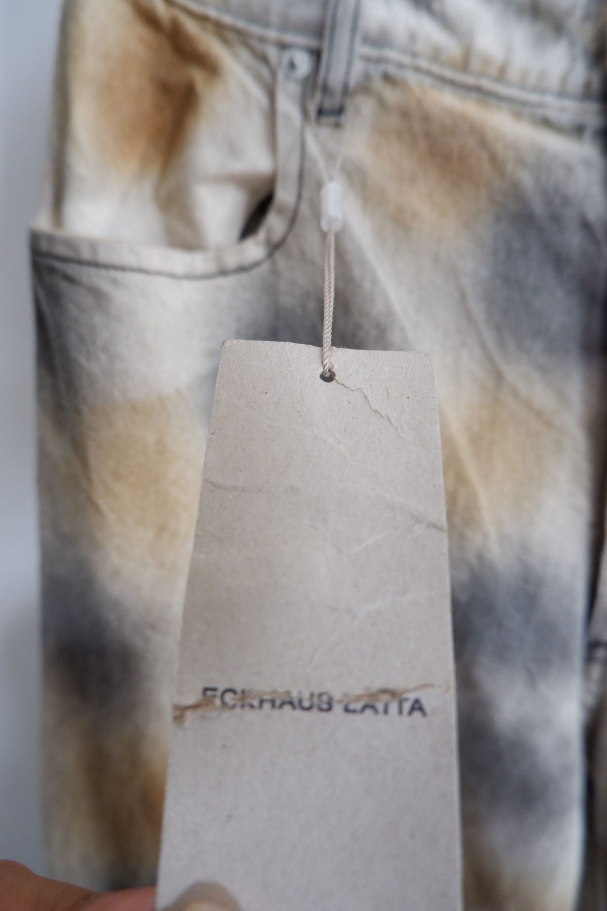 Eckhaus Latta Eckhaus Latte Dirty Dye El Jeans Size US 27 - 5 Thumbnail