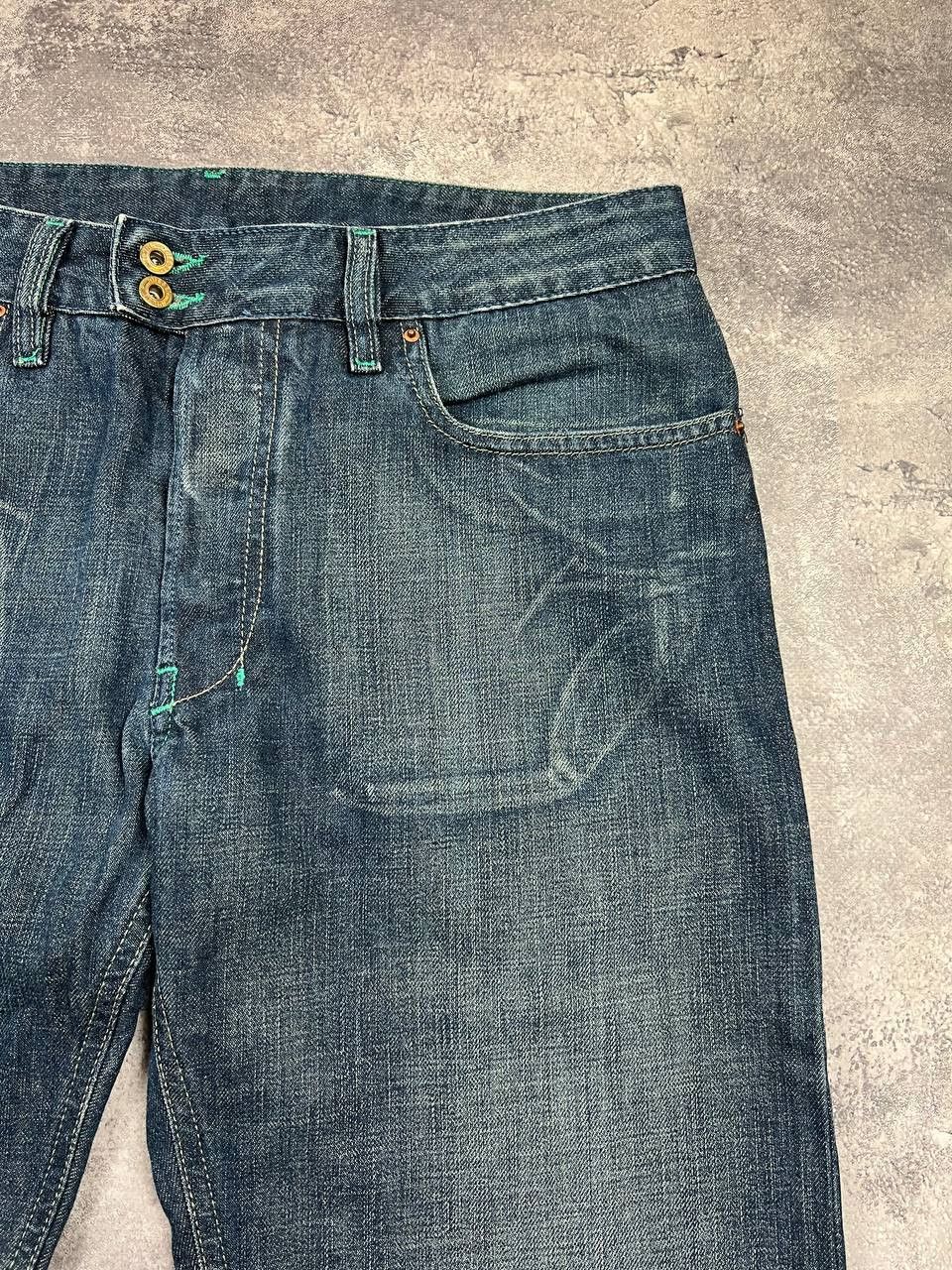Diesel Vintage Diesel Jeans Flared Y2K Streetwear Denim Avan Garde Size US 32 / EU 48 - 6 Thumbnail