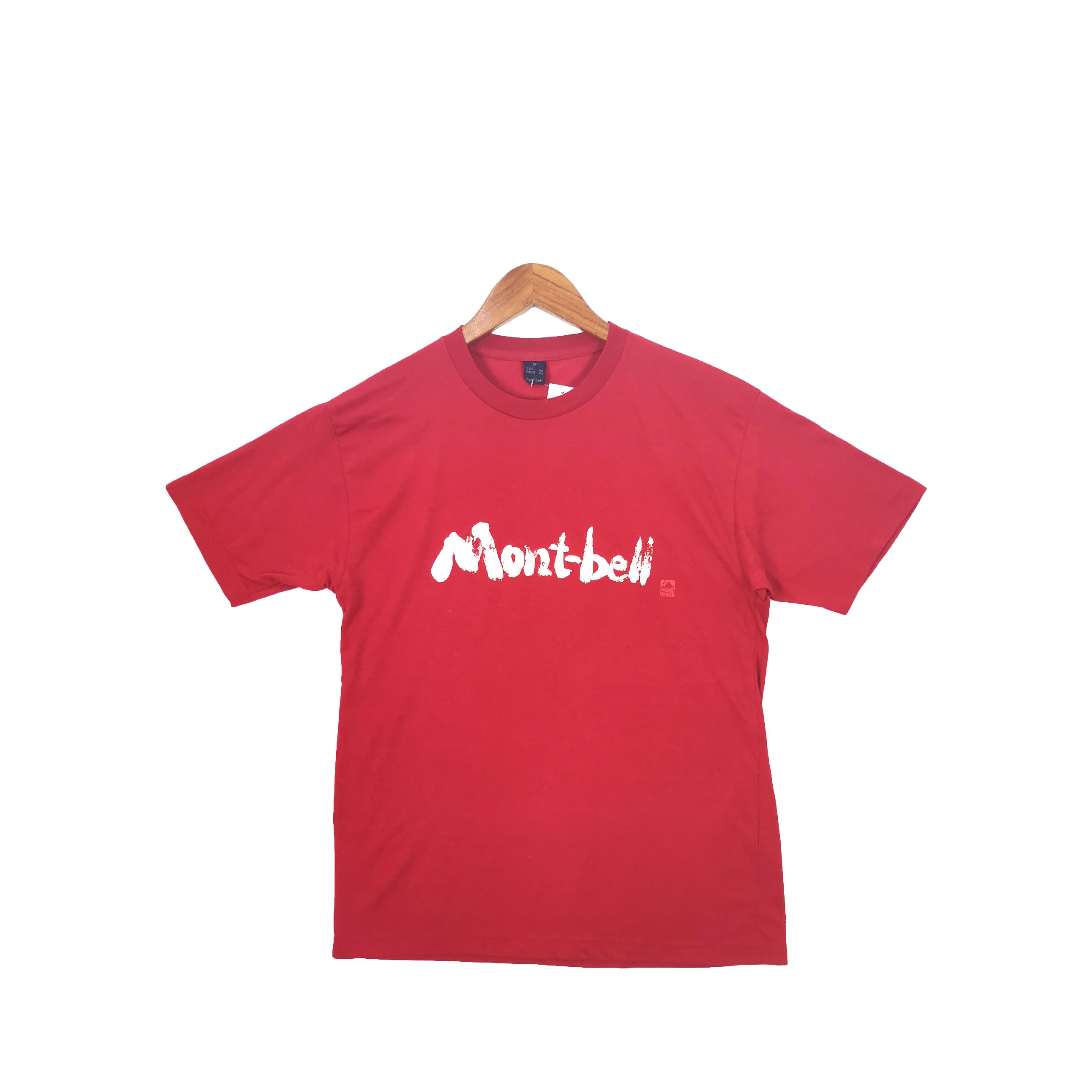 Montbell Vintage 90s Montbell T-Shirt Montbell Crewneck SOLD Size US S / EU 44-46 / 1 - 1 Thumbnail