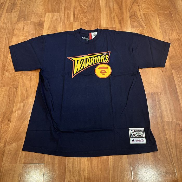 Warriors discount bape shirt