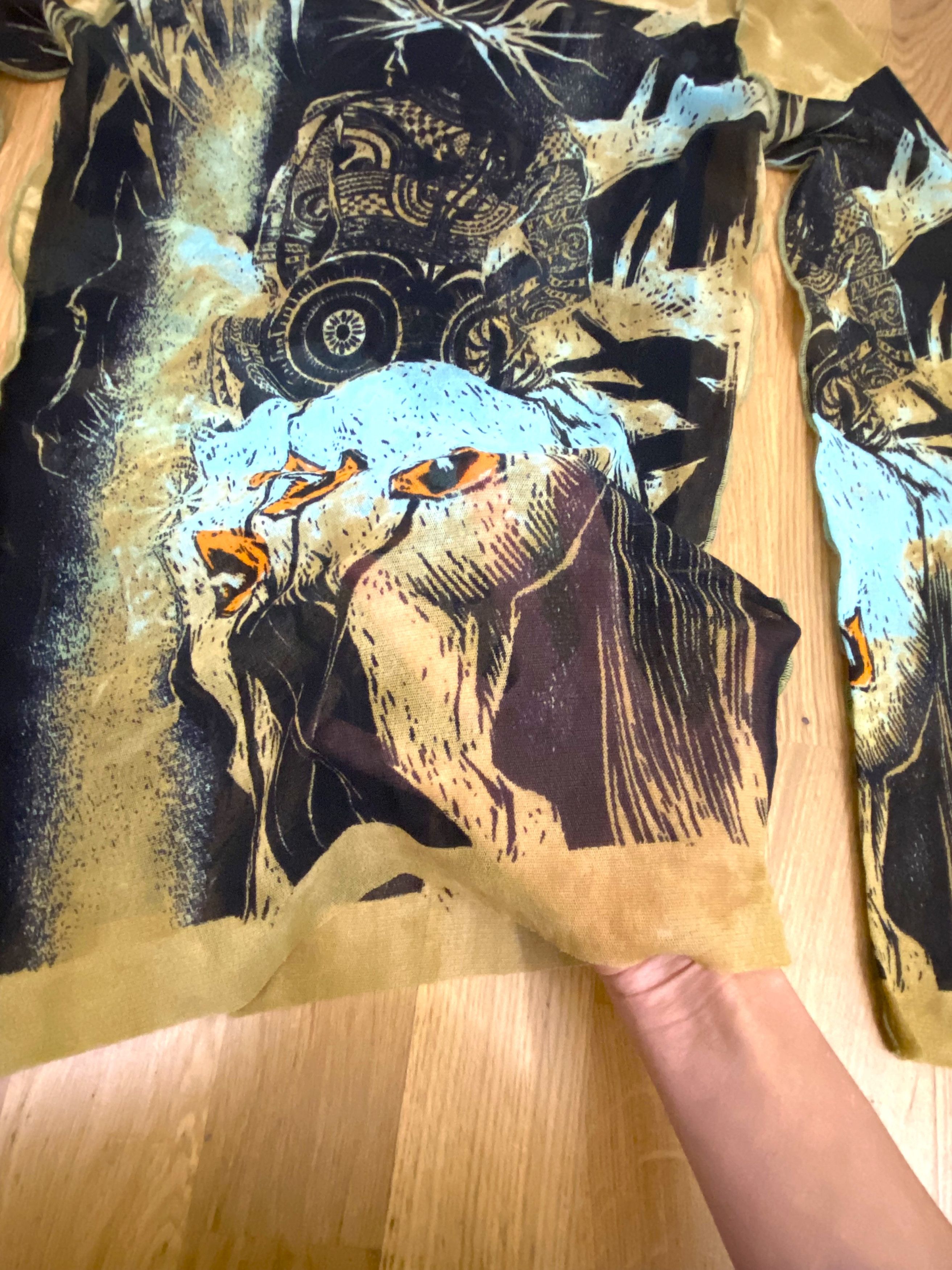 Jean Paul Gaultier Jean Paul Gaultier Warrior Indian Mesh Men Tee Top T-shirt Size US M / EU 48-50 / 2 - 4 Thumbnail