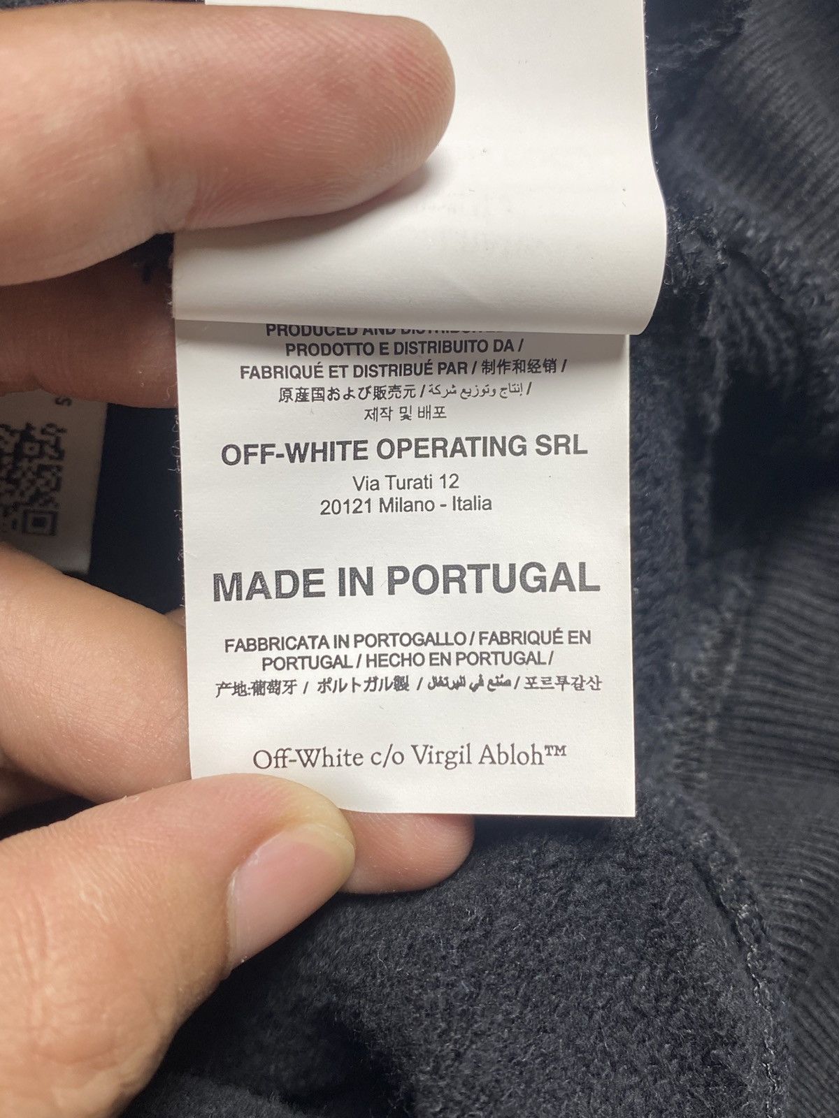 Off-White Caravaggio Arrow Skate Crewneck Sweatshirt