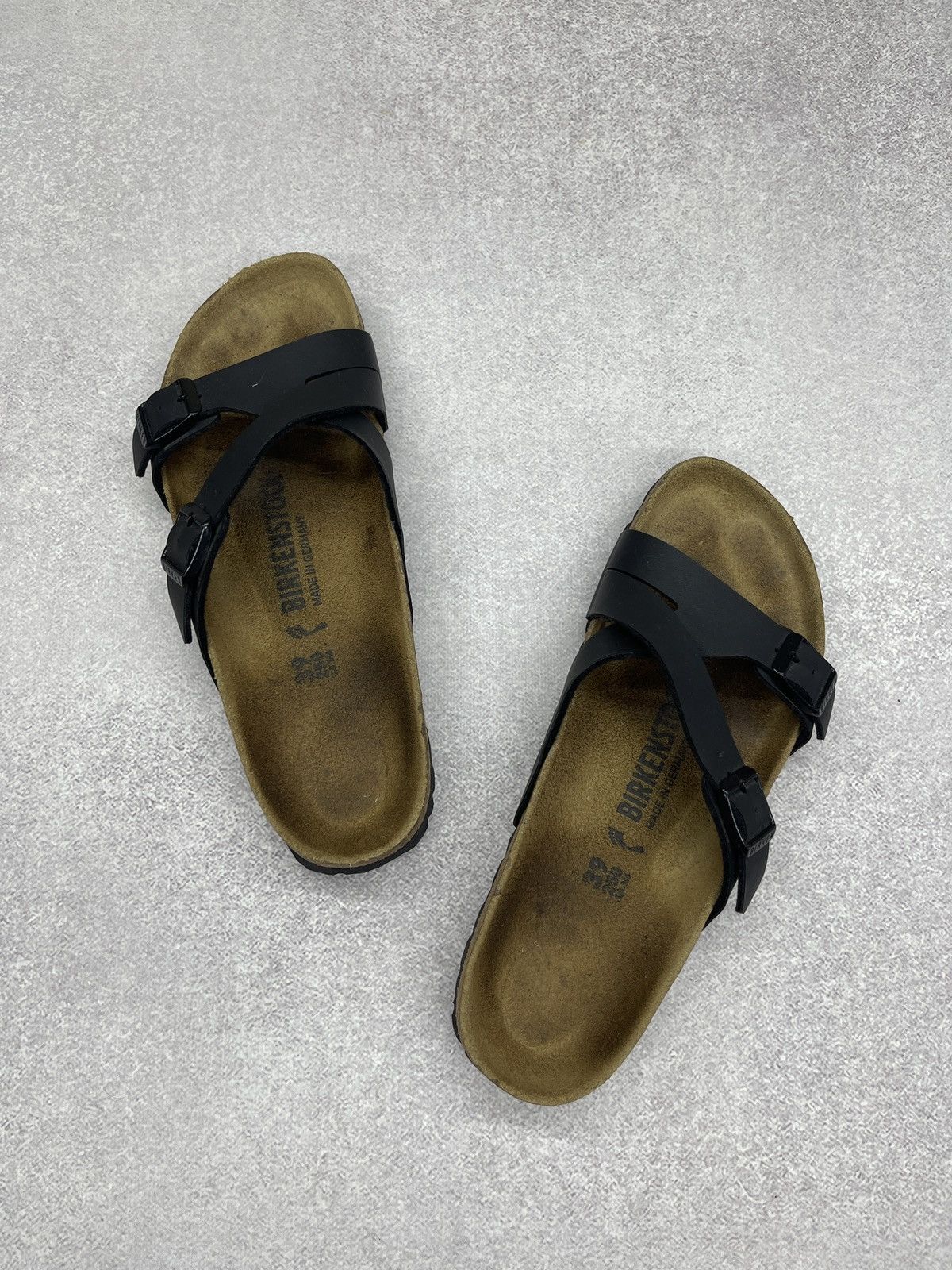 Birkenstock Women Birkenstock Yao Mules Sandals Black Size US 8 / IT 38 - 5 Thumbnail