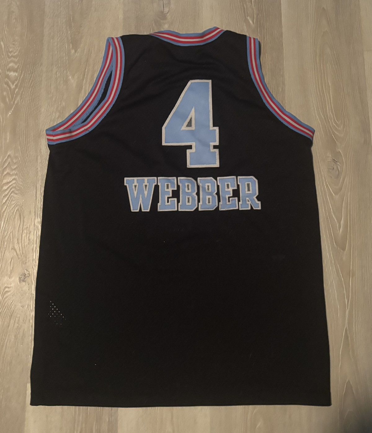 Nike Vintage Nike NBA Sacramento Kings Chris Webber #4 Jersey Size US L / EU 52-54 / 3 - 2 Thumbnail