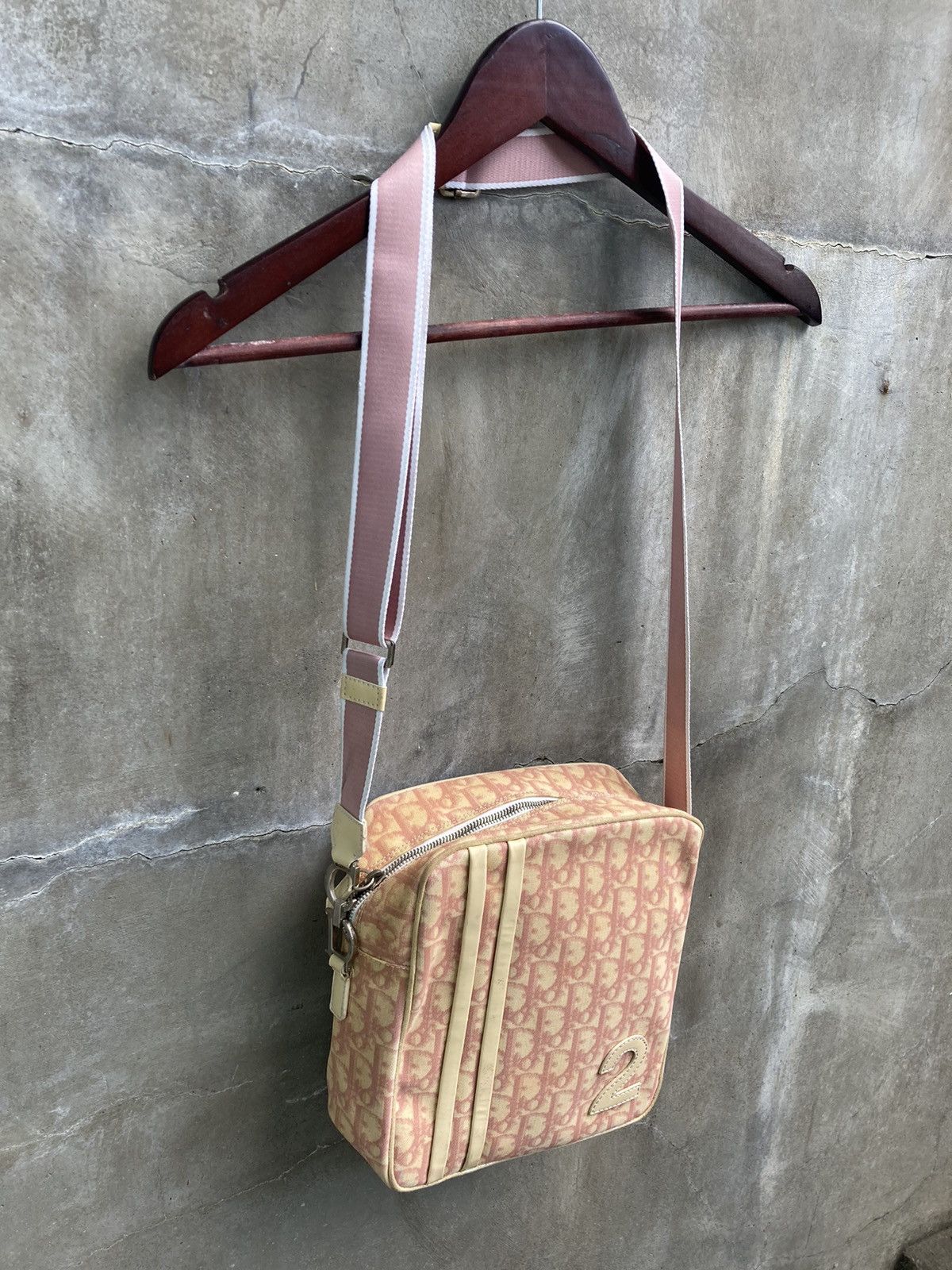 Dior Monogram Trotter No. 2 Canvas Crossbody Bag Size ONE SIZE - 5 Thumbnail