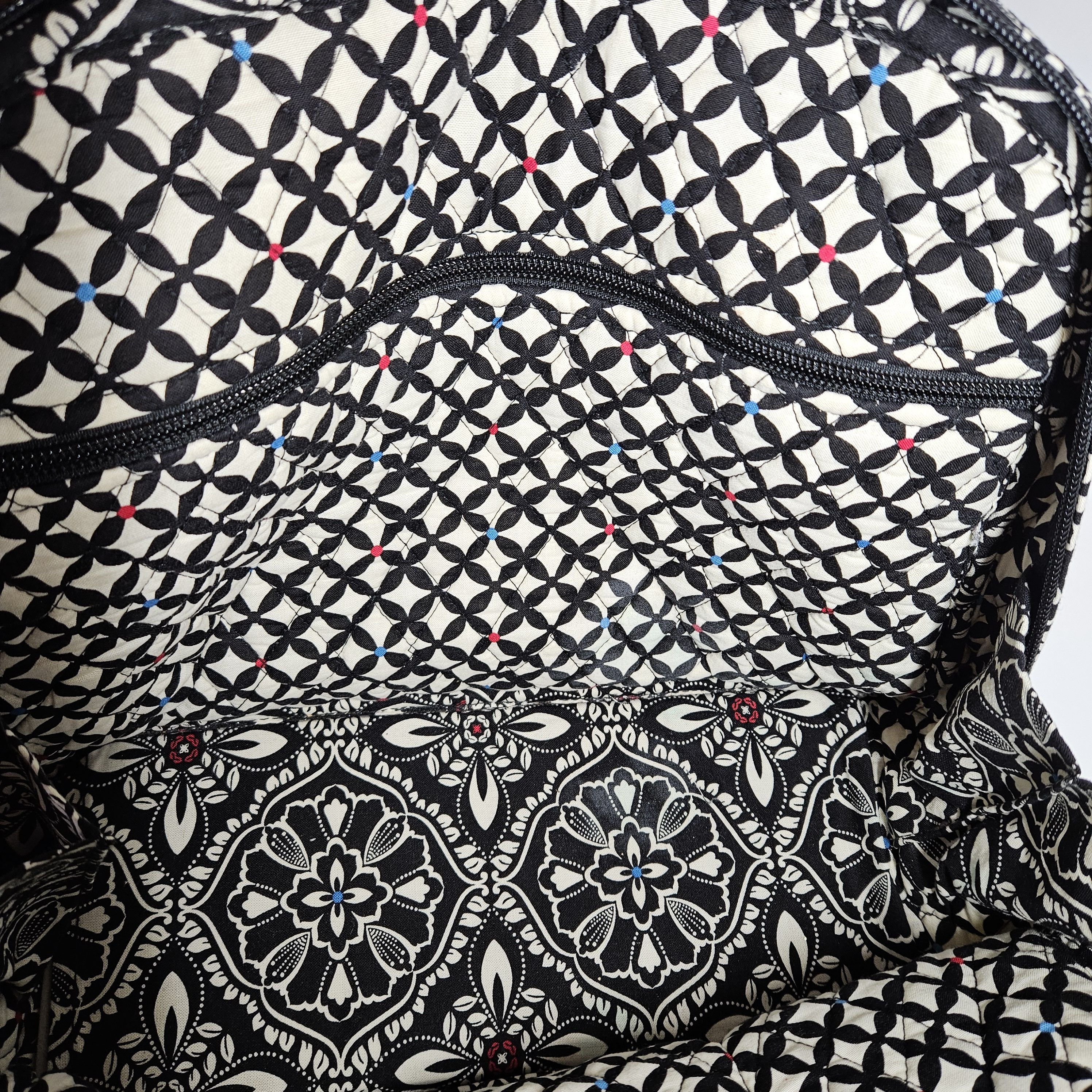 Vera Bradley Vera Bradley 13x10x5" Bag Alma Double Strap Shoulder Black Size ONE SIZE - 9 Thumbnail