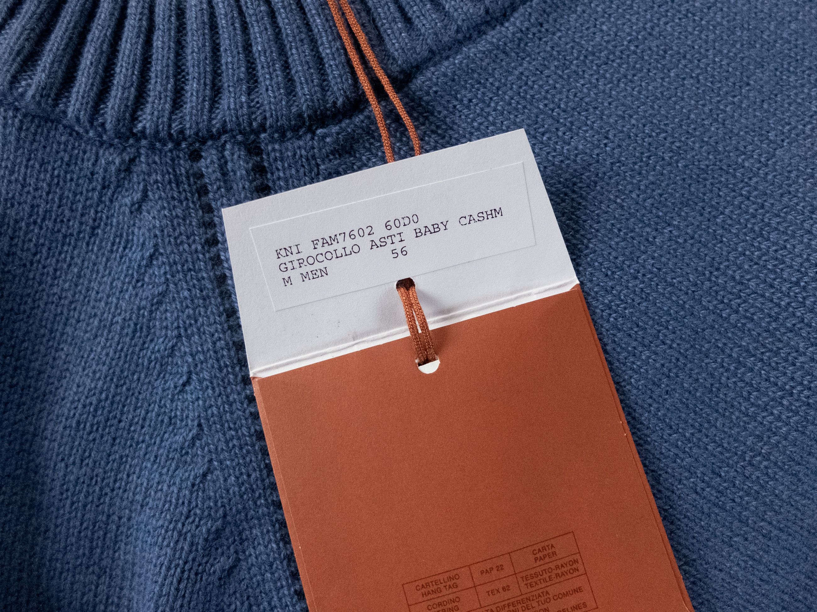 Loro Piana LORO PIANA Scanda blue baby cashmere crewneck sweater XXL q Size US XXL / EU 58 / 5 - 6 Thumbnail