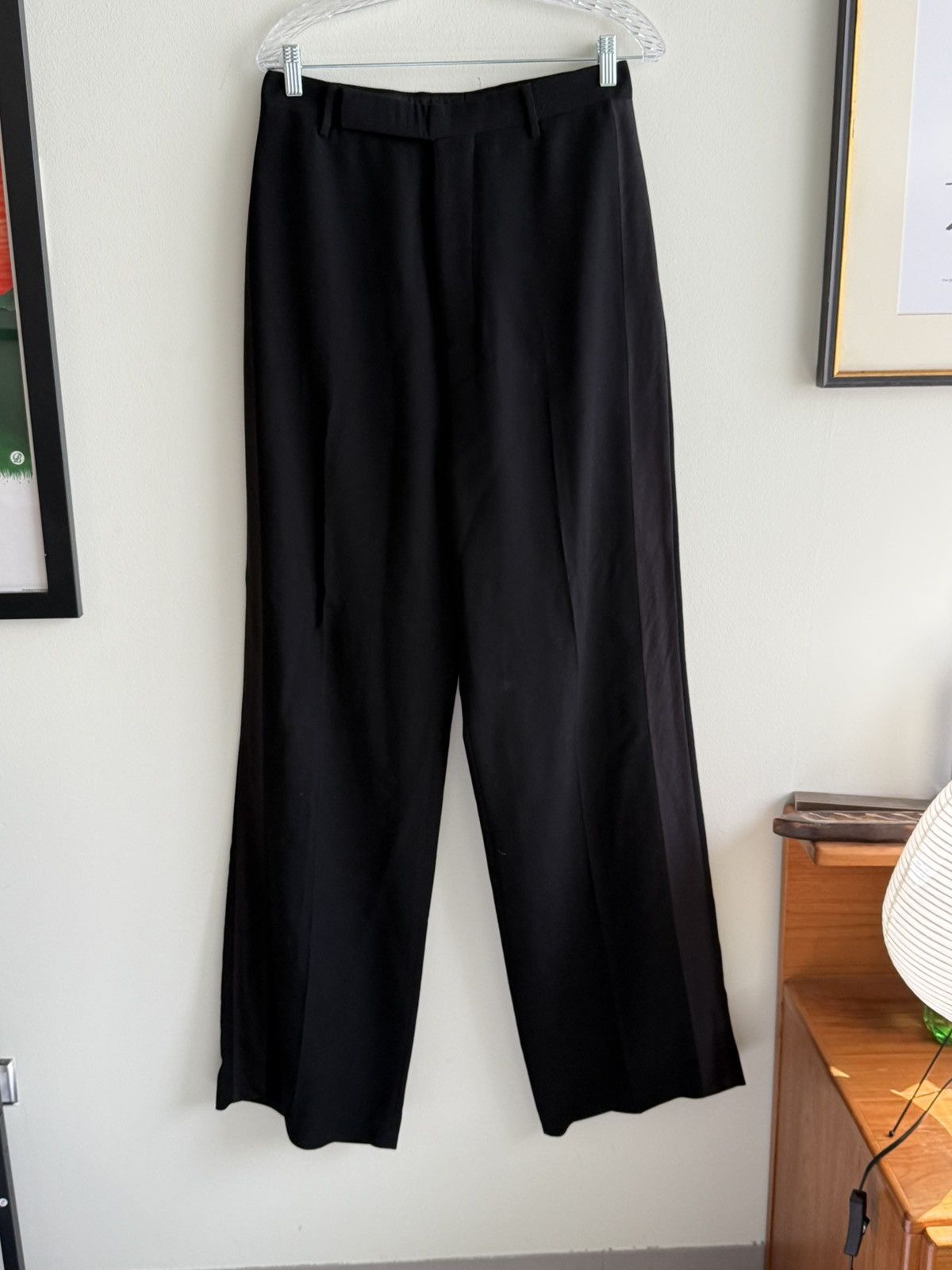 Rick Owens Rick Owen’s FW19 “LARRY” Wide Trousers Size US 30 / EU 46 - 2 Thumbnail