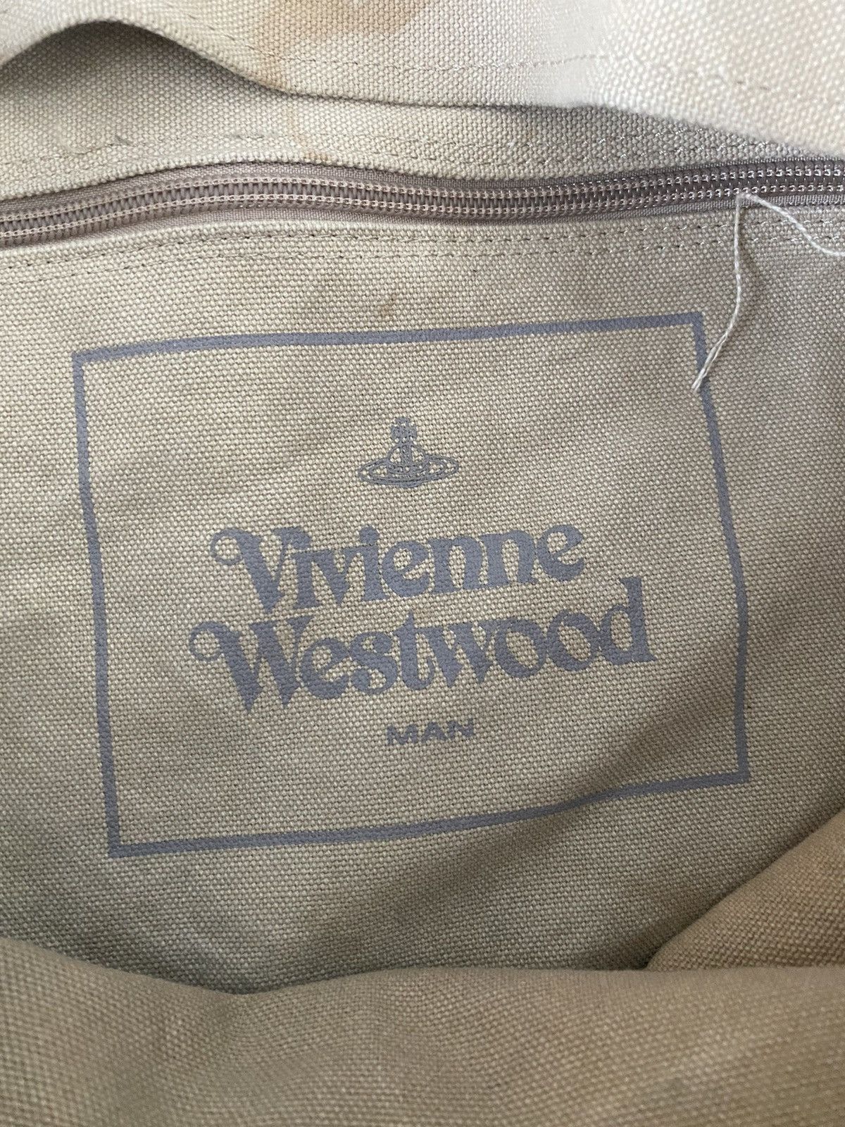 Vivienne Westwood VIVIENNE WESTWOOD MAN TOTE BAG SKULL DESIGN Size ONE SIZE - 4 Thumbnail