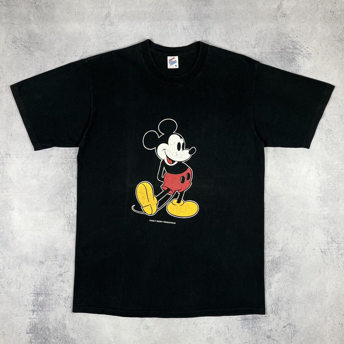 Disney Vintage Disney Mickey Mouse y2k faded cartoon tee 90’s Size US XL / EU 56 / 4 - 2 Thumbnail