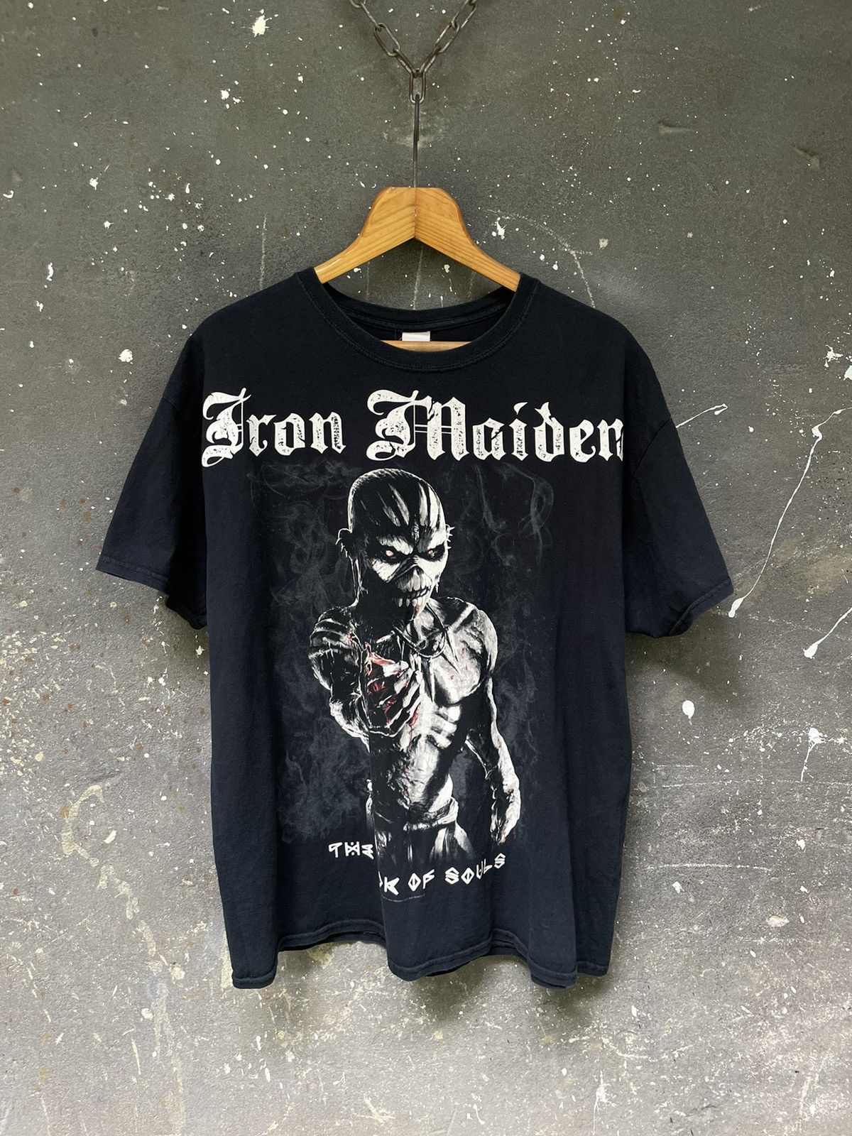 Iron Maiden Vintage Iron Maiden The Book of Souls T-Shirt Rock RARE Size US XL / EU 56 / 4 - 1 Thumbnail