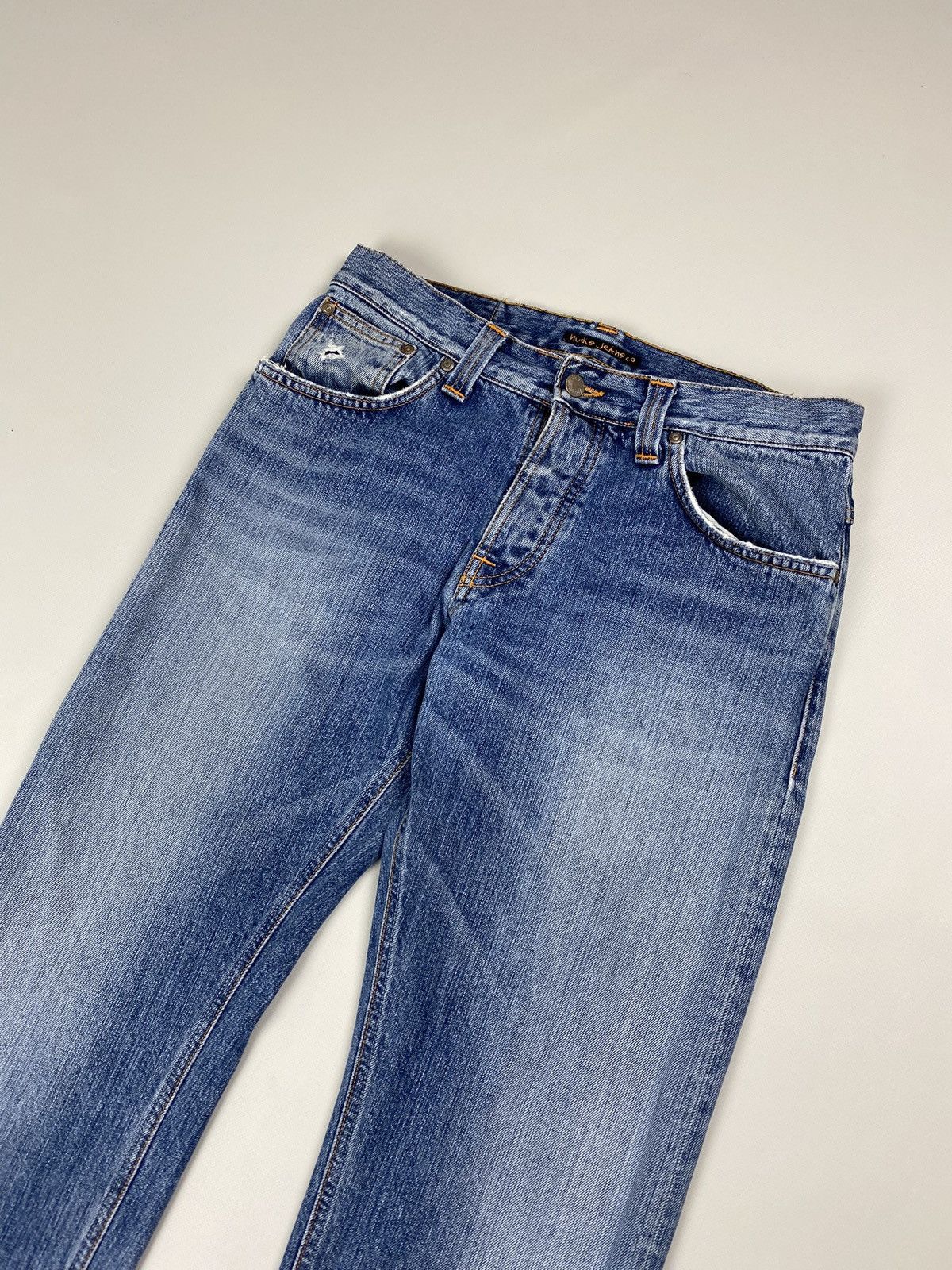 Japanese Brand × Nudie Jeans Nudie Jeans Co Average Joe men’s Jeans size 32 x 34 Size US 32 / EU 48 - 4 Thumbnail