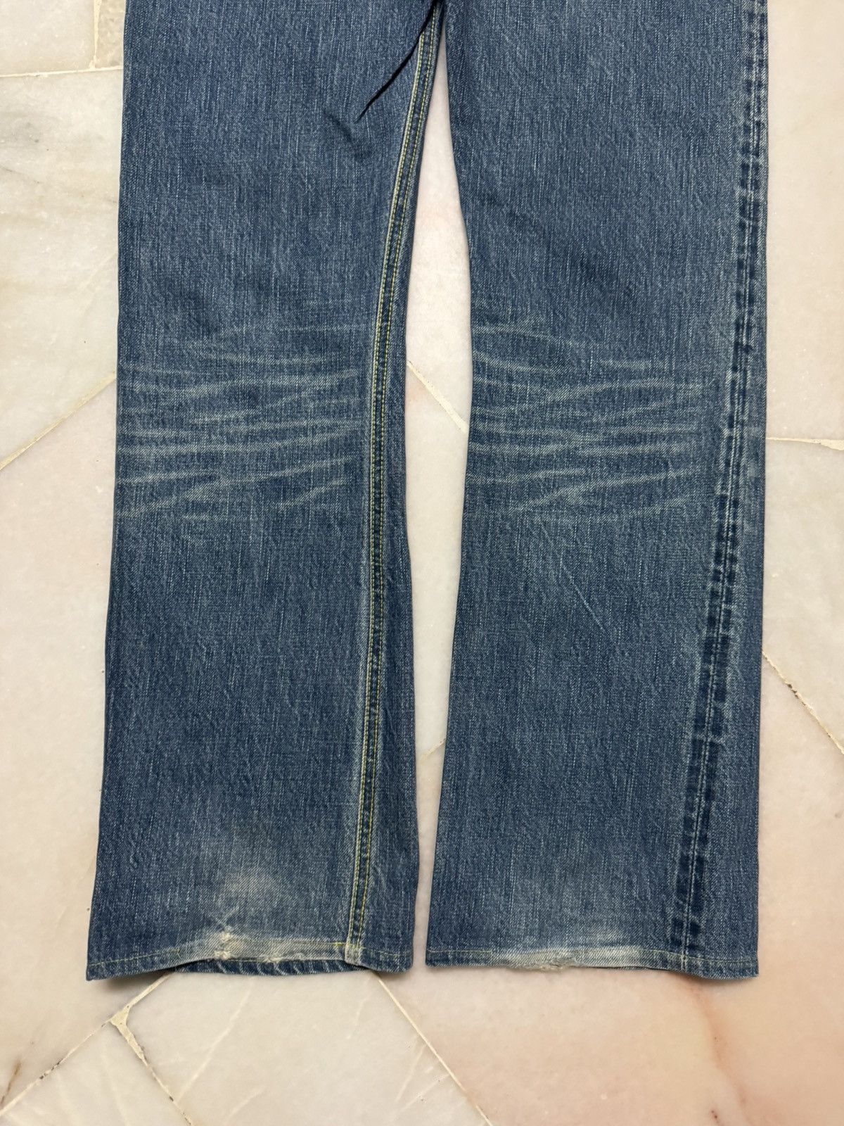 Japanese Brand 💥MADE IN JAPAN💥KALOTOOL PROJECT SELVEDGE REDLINE MUDWASH Size US 28 / EU 44 - 12 Thumbnail