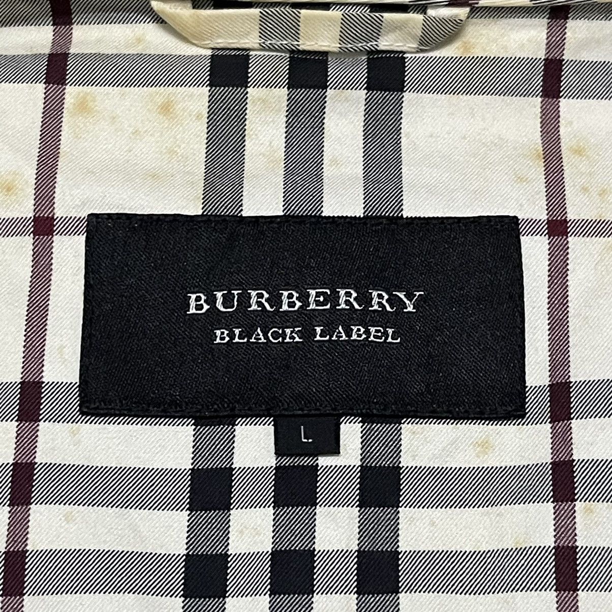 Burberry Vintage Burberry Black Label Nova Check Military Jacket Size US L / EU 52-54 / 3 - 13 Thumbnail