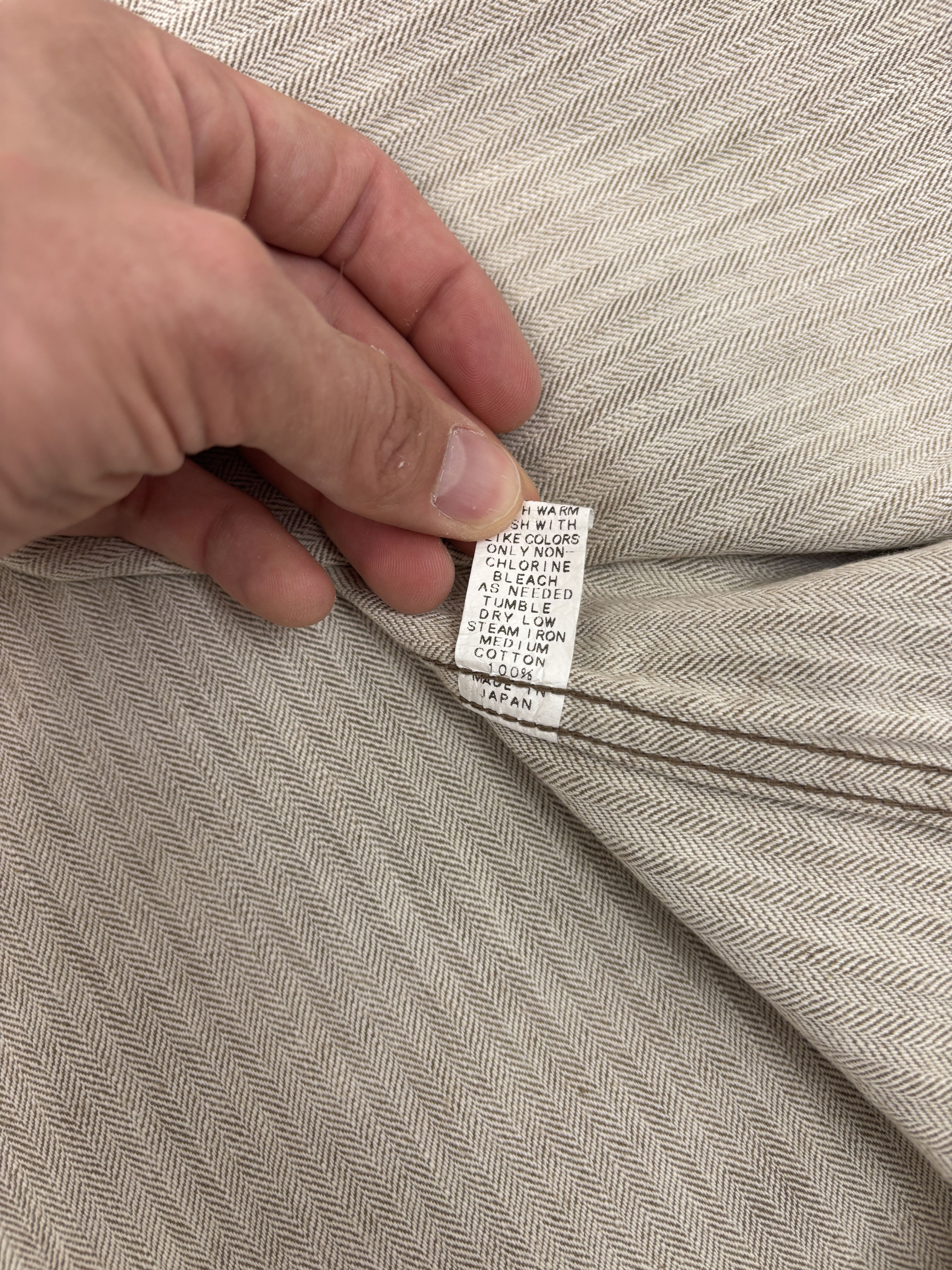 Full Count & Co. Fullcount Herringbone Work Shirt Size US L / EU 52-54 / 3 - 9 Thumbnail