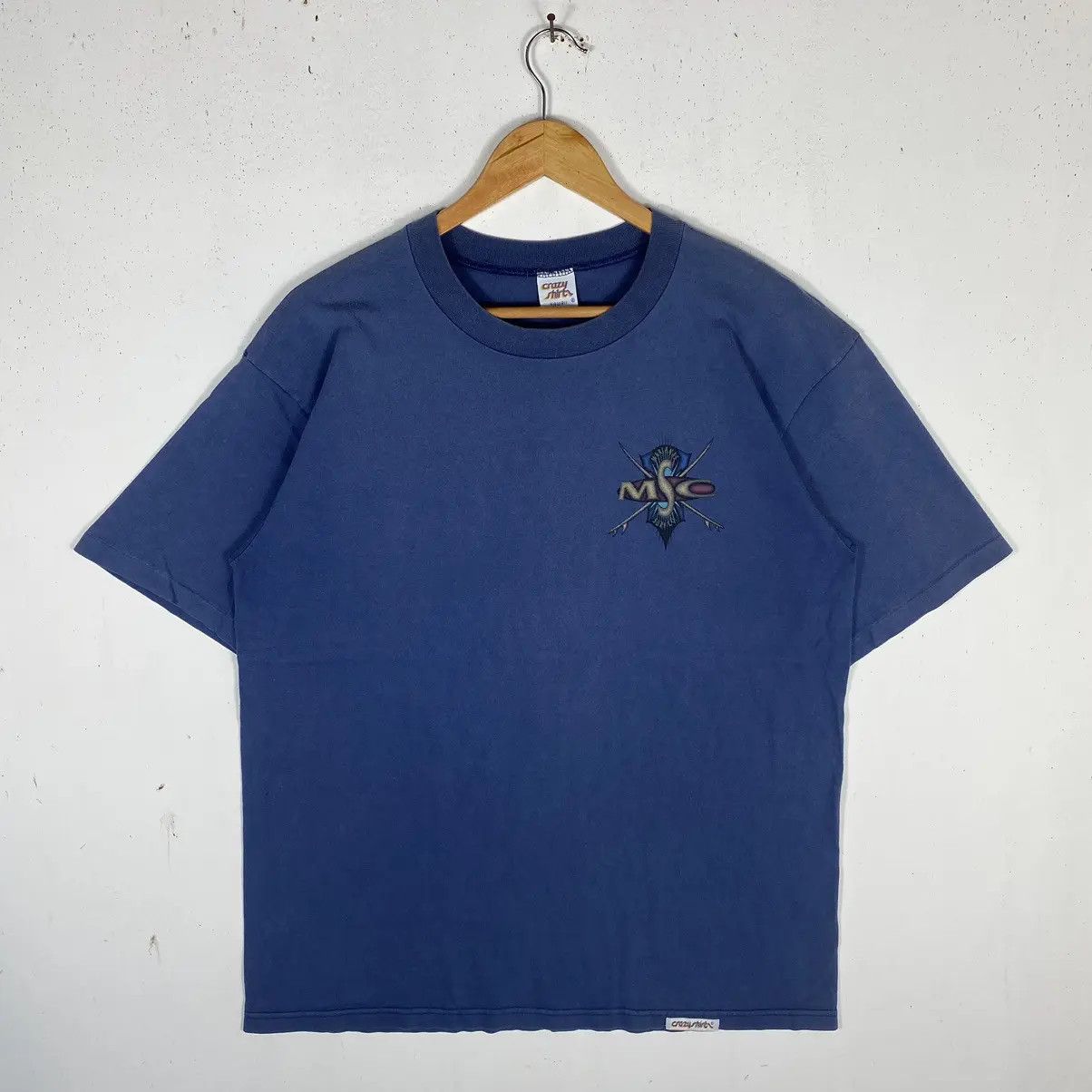 Other Vintage 90's MARIANAS SURF Company Crazy Shirts Hawaii Tee Size US L / EU 52-54 / 3 - 6 Thumbnail