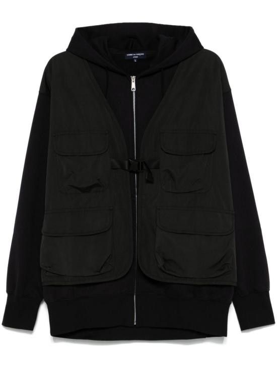 Comme des Garcons COMME DES GARCONS Men Jacket HNT011051 1BLACK Black Size US M / EU 48-50 / 2 - 1 Thumbnail