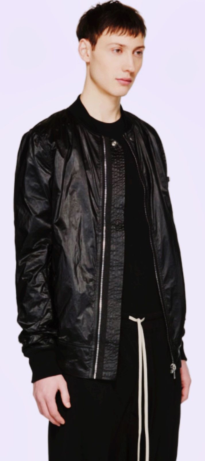 Rick Owens Drkshdw Rick Owens Drkshdw Black Flight Jacket, XL Size US XL / EU 56 / 4 - 10 Thumbnail