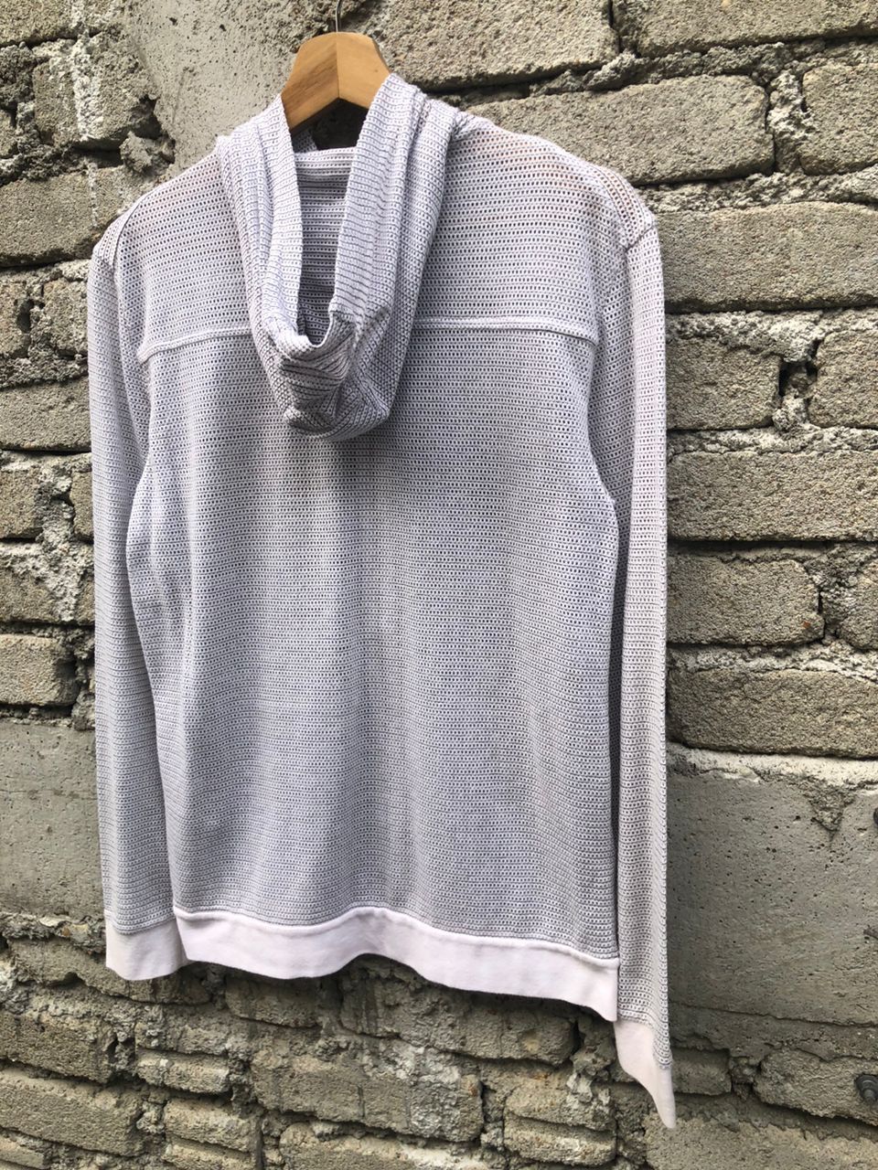 Armani Exchange G-Fall-2014 Armani Exchange Mesh Hoodie Zipper Size S / US 4 / IT 40 - 8 Thumbnail