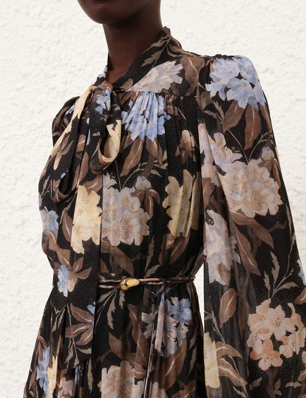 Zimmermann oc11z0825 Eden Handkerchief Dress in Multicolor Size M / US 6-8 / IT 42-44 - 5 Thumbnail