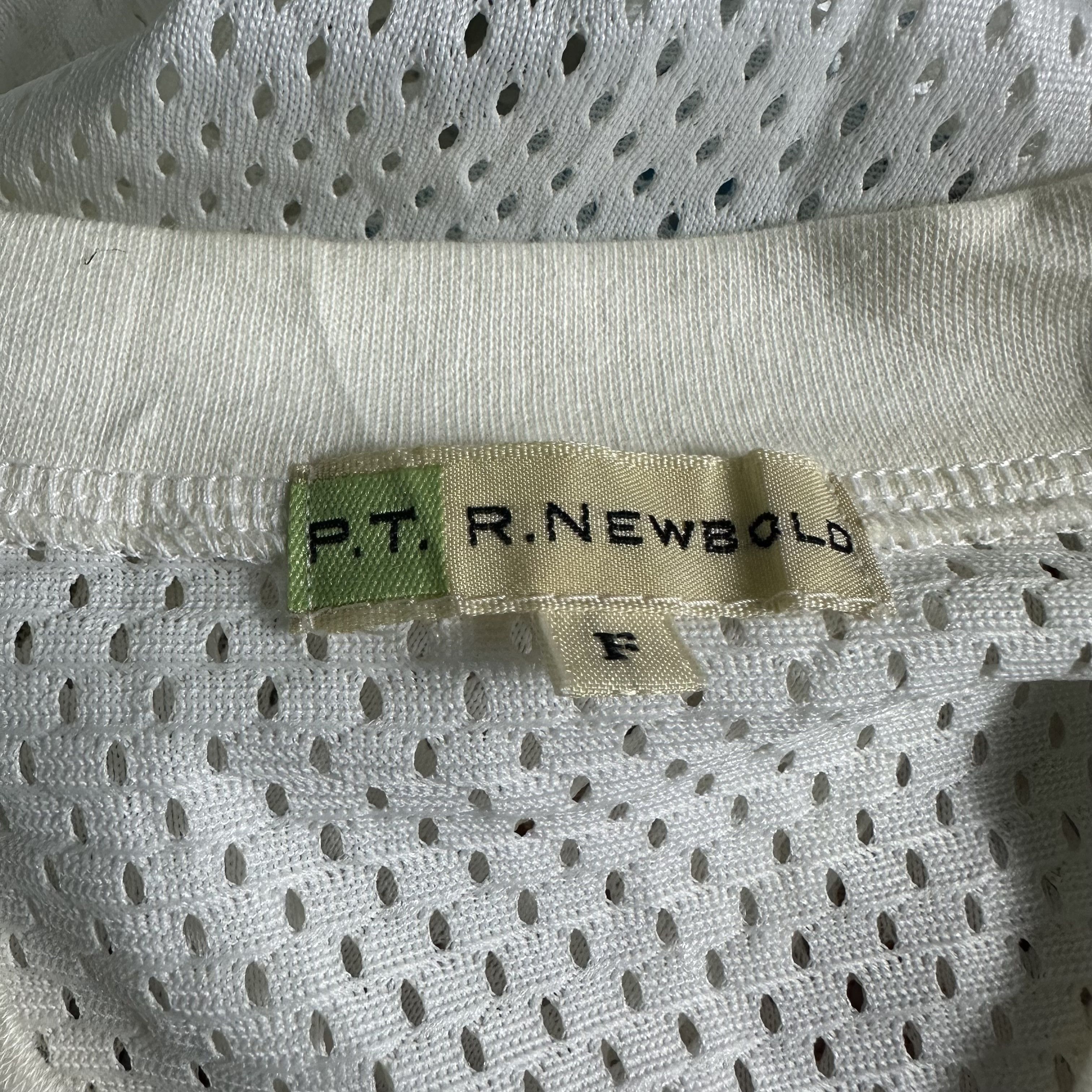 Paul Smith × R.Newbold × Vintage 🔥RARE🔥Vintage R.Newbold Paul Smith OVP Running Mesh Shirt Size US XL / EU 56 / 4 - 6 Thumbnail