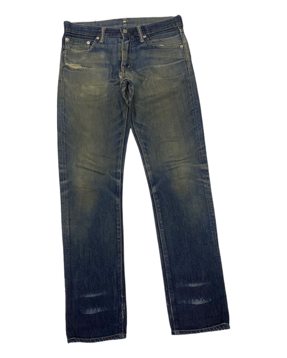 Visvim VISVIM SOCIAL SCULPTURE 04R SS03 DISTRESSED DENIM JEANS Size US 32 / EU 48 - 5 Thumbnail