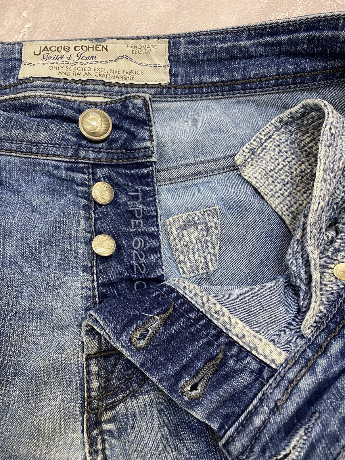 Jacob Cohen Vintage Y2K Jacob Cohen Handmade Tailored Jeans Size 35 Size US 35 - 13 Thumbnail