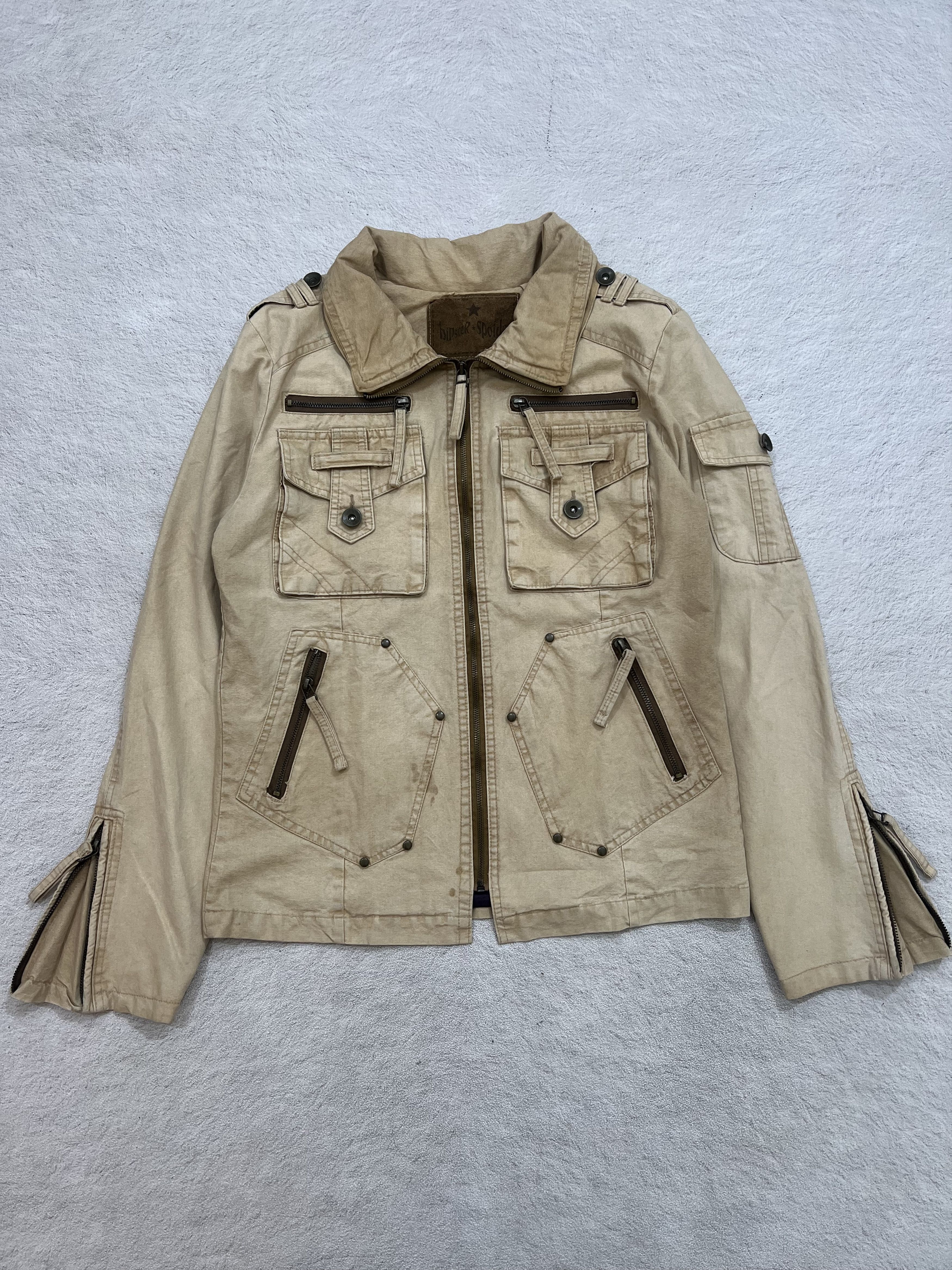 Japanese Brand 2000s Hysteric Hipster Spoide Biker Work y2k Lgb Ifsix Size US M / EU 48-50 / 2 - 1 Thumbnail