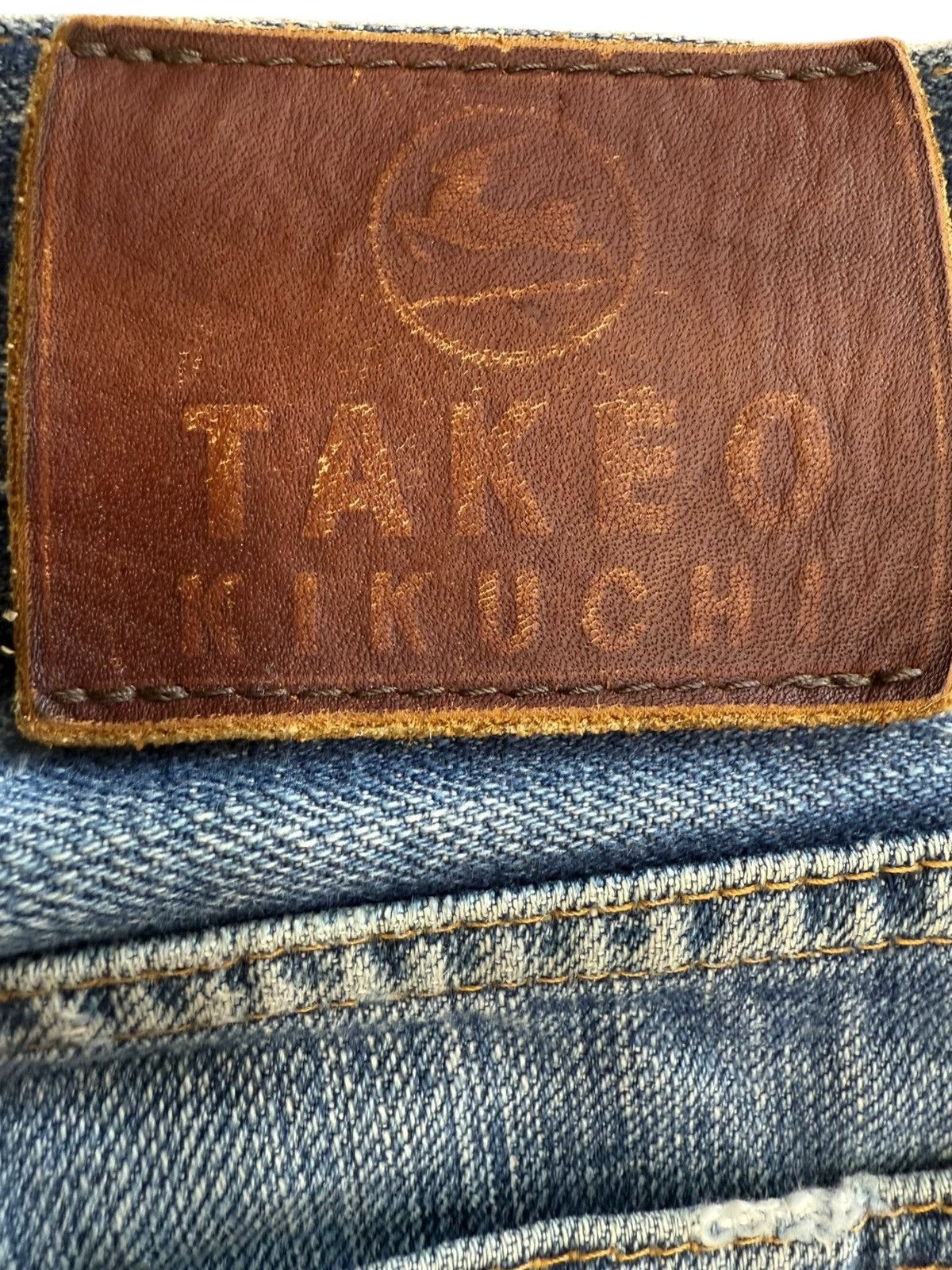 Takeo Kikuchi Vintage Takeo Kikuchi Blue Wash Wide Leg Japan Denim Size US 34 / EU 50 - 6 Thumbnail