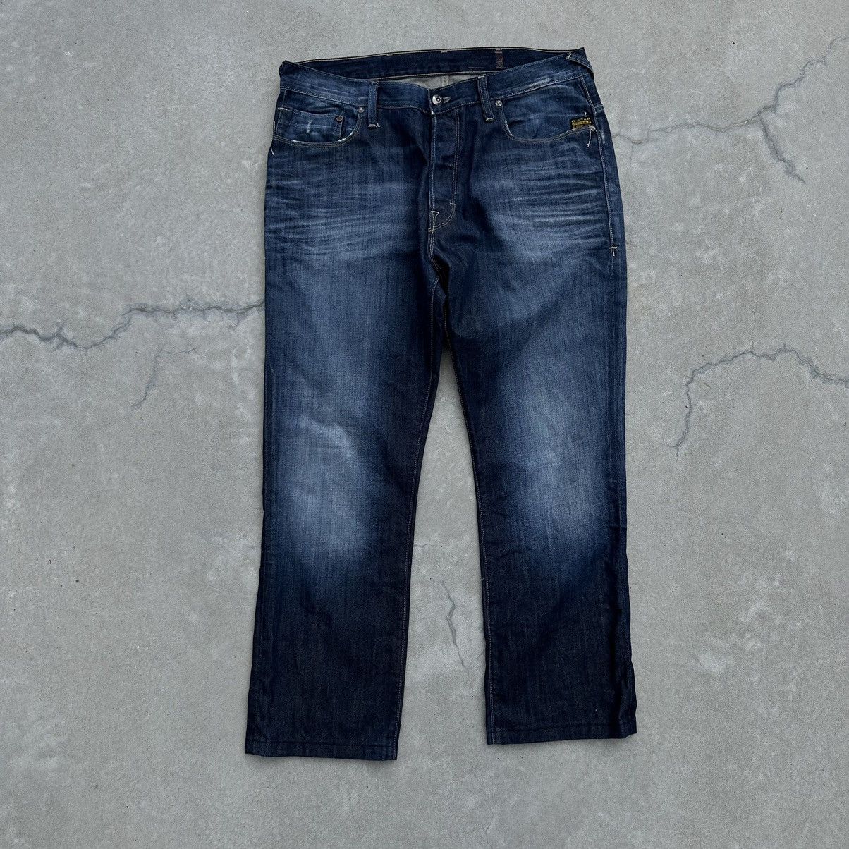 G-Star × Vintage Vintage G-Star Raw 5204 Jeans W36xL36 Old Money Y2K 00s Size US 36 / EU 52 - 2 Thumbnail