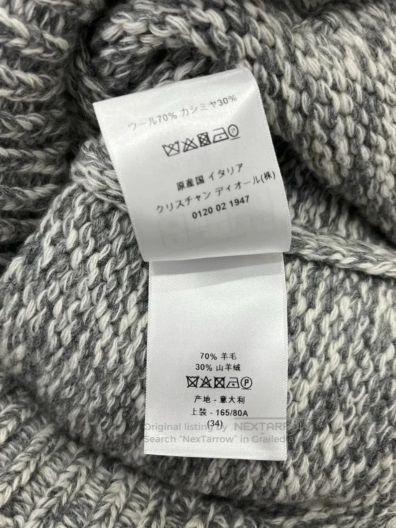 Dior Dior Gray Collar Knit Cardigan. Size US M / EU 48-50 / 2 - 5 Thumbnail
