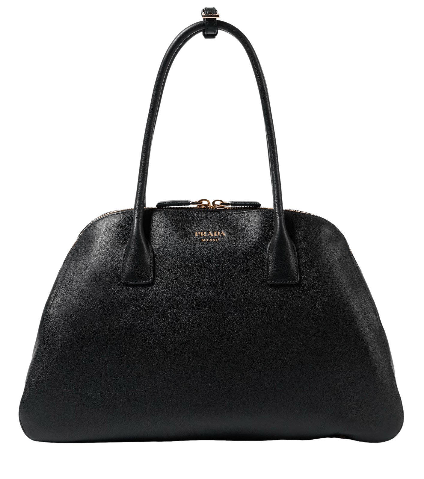 Prada PRADA Large $5000 Black Leather Tote Bag New & Authentic Size ONE SIZE - 4 Thumbnail